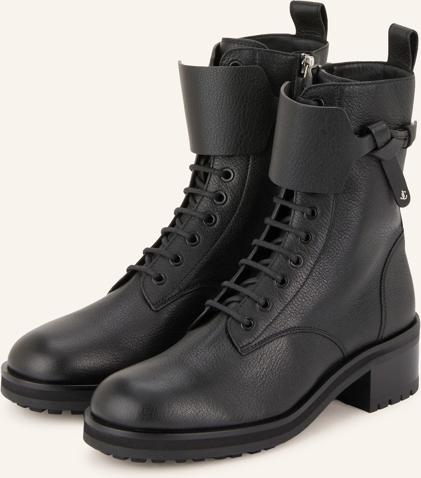 Thumbnail - Jimmy Choo Schnürboots Rosabel schwarz