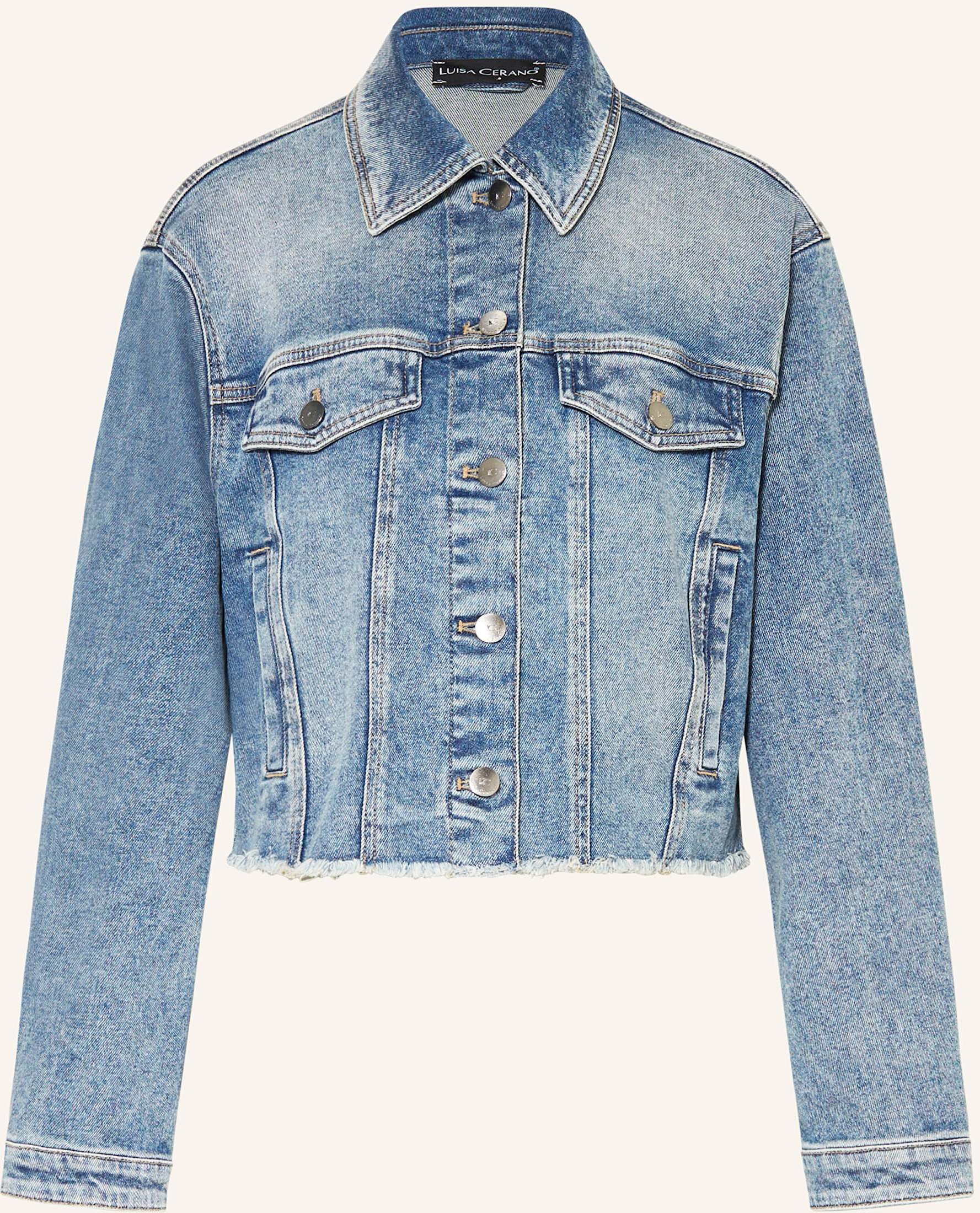 Thumbnail - Luisa Cerano Jeansjacke blau
