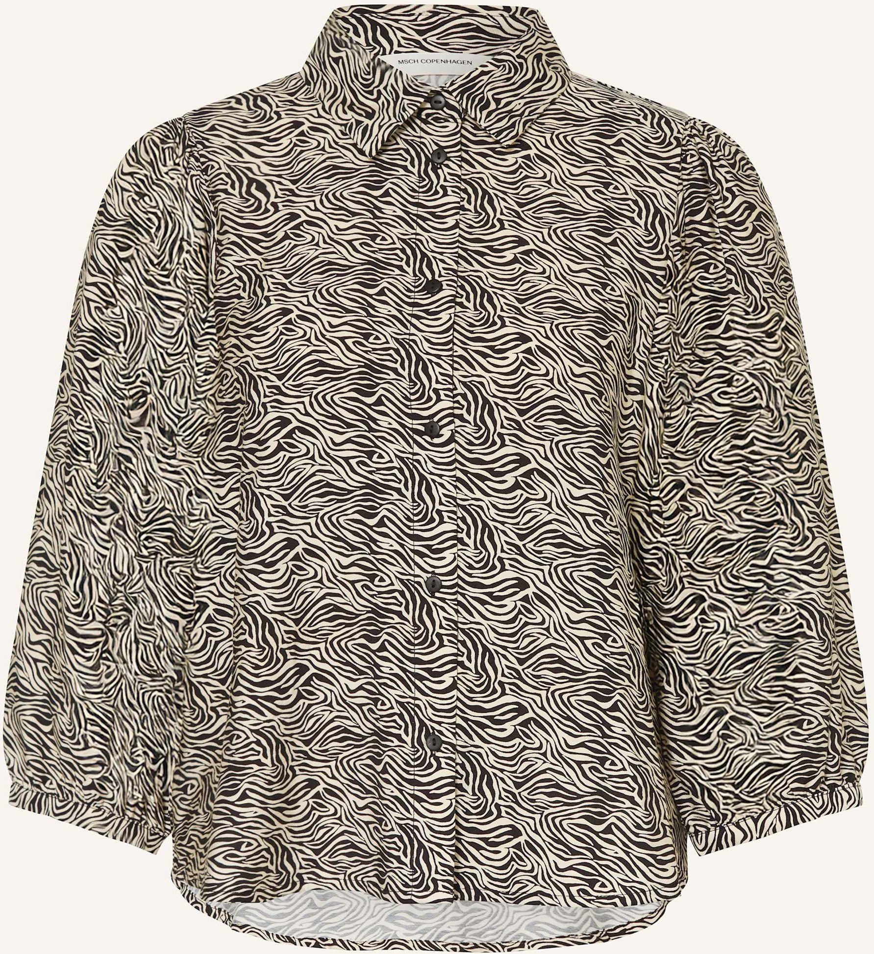 Msch Copenhagen Hemdbluse Mschcielo Amabella Mit 3/4-Arm grau