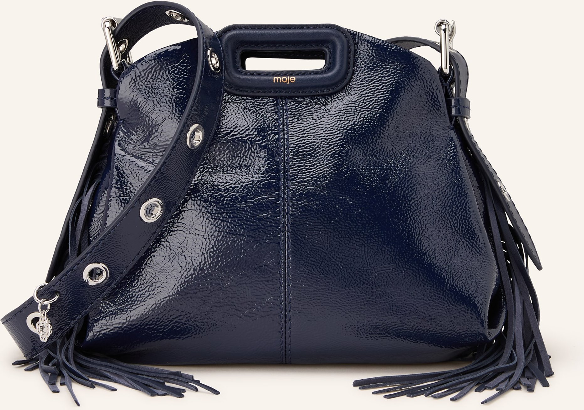 Maje Handtasche blau