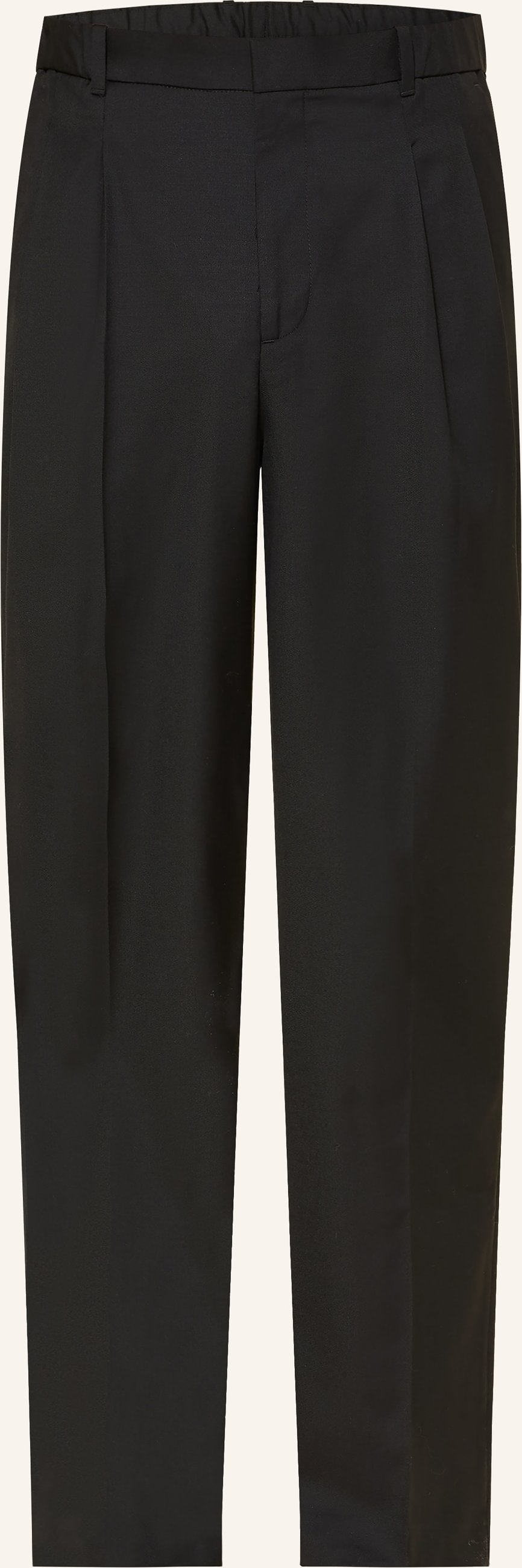 Calvin Klein Hose Wide Fit schwarz