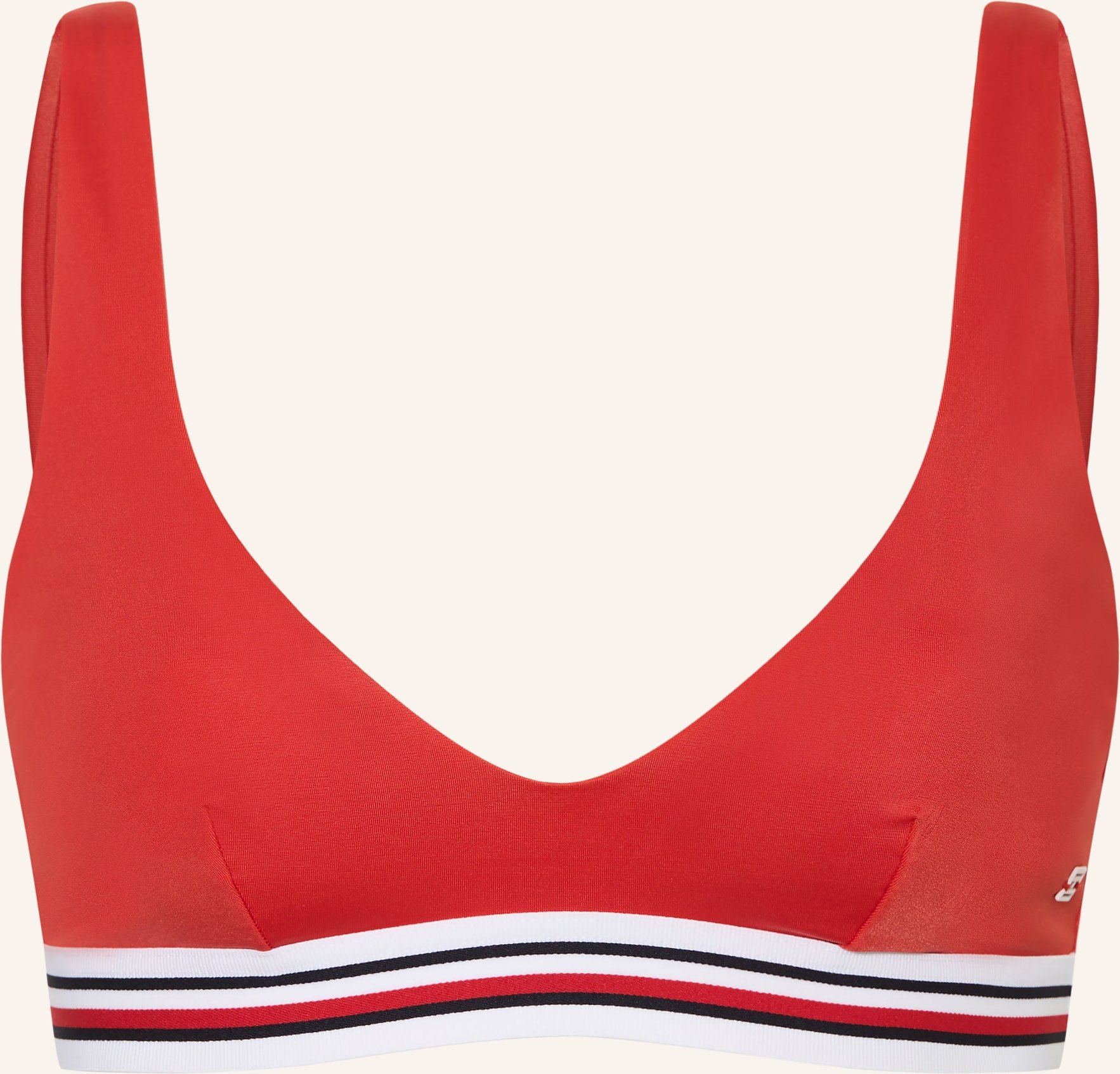 Tommy Hilfiger Bustier-Bikini-Top rot