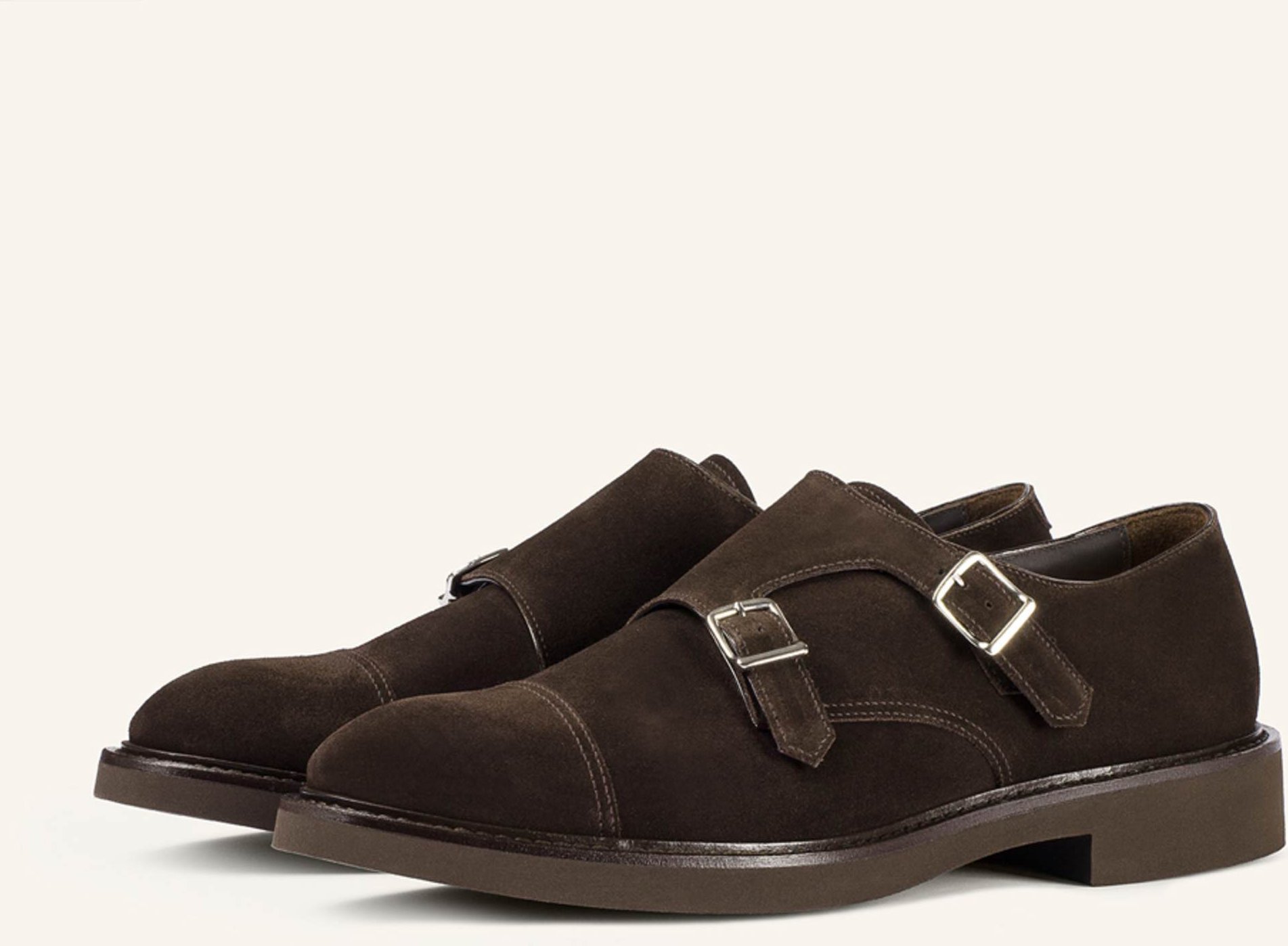 Thumbnail - Doucal's Monkstraps Veron braun