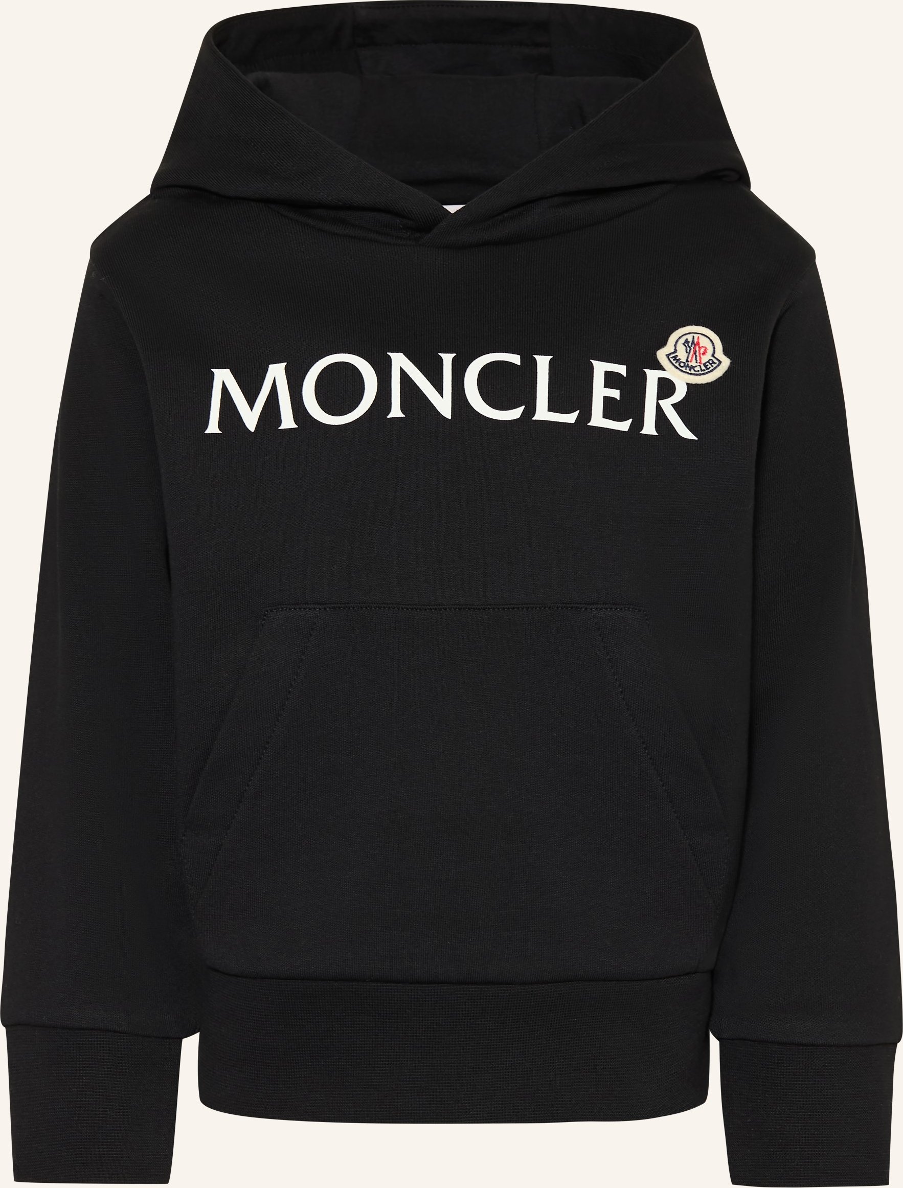 Moncler Enfant Hoodie schwarz