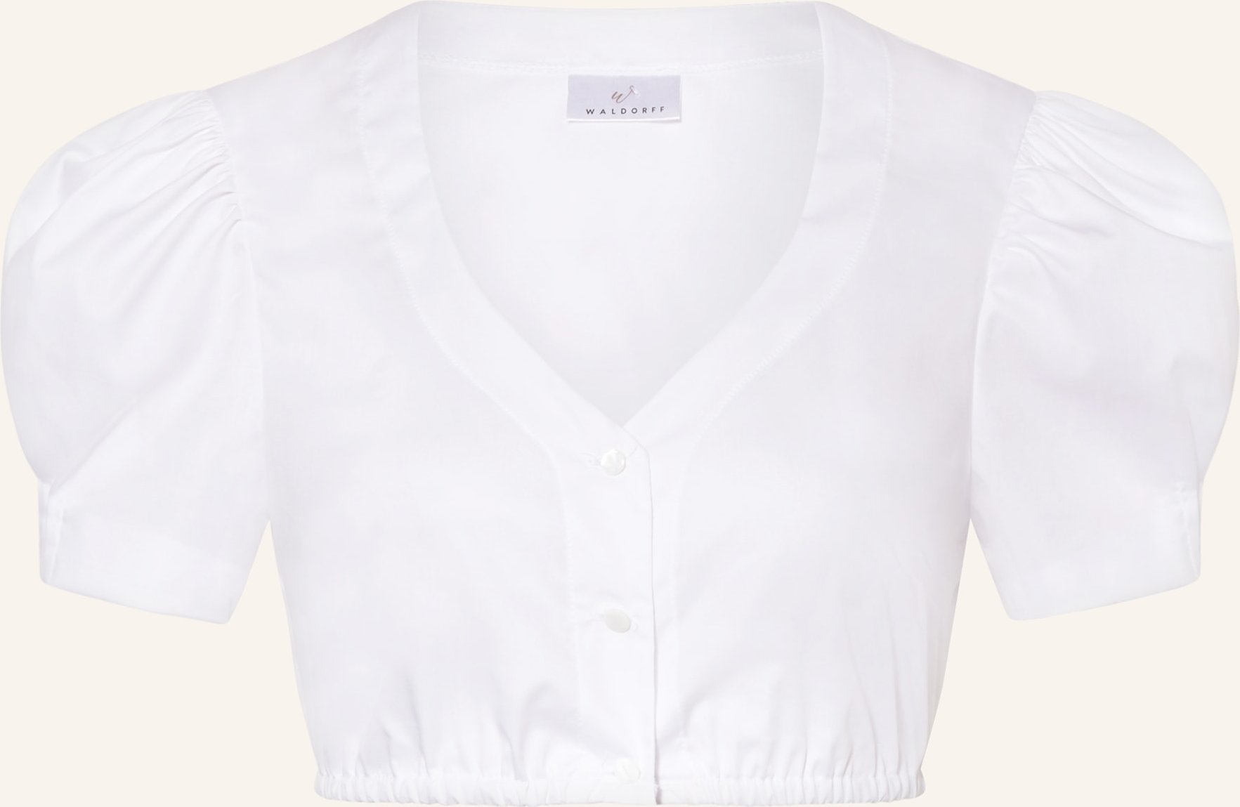 Waldorff Dirndlbluse weiss