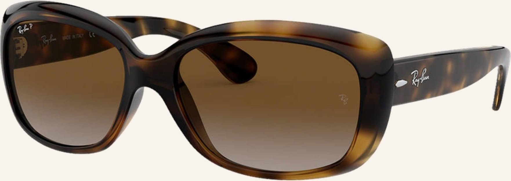 Thumbnail - Ray-Ban Sonnenbrille rb4101 Jackie Ohh gruen