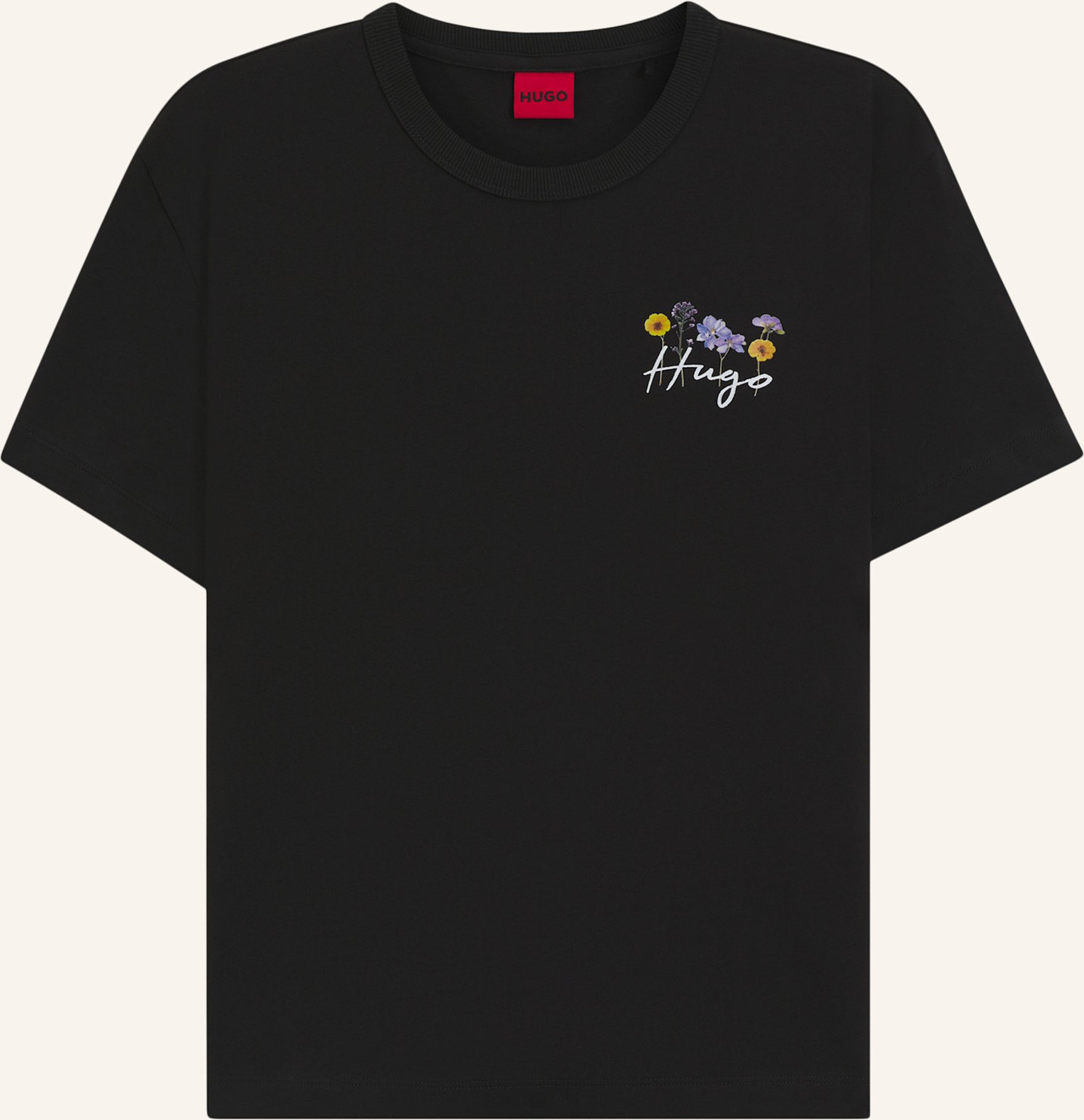 Hugo T-Shirt Destrel_4 Regular Fit schwarz