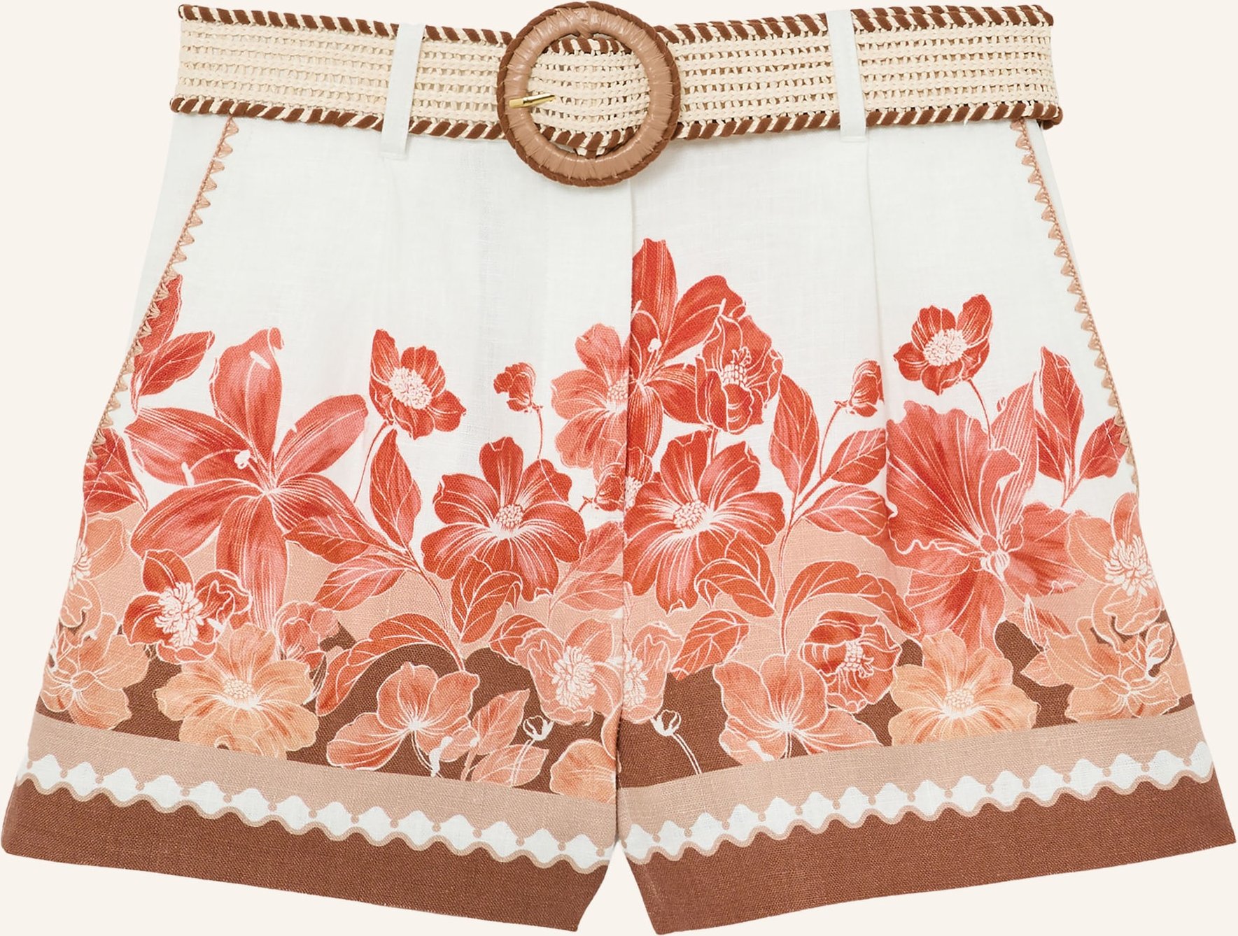 Reiss Leinenshorts Samira pink