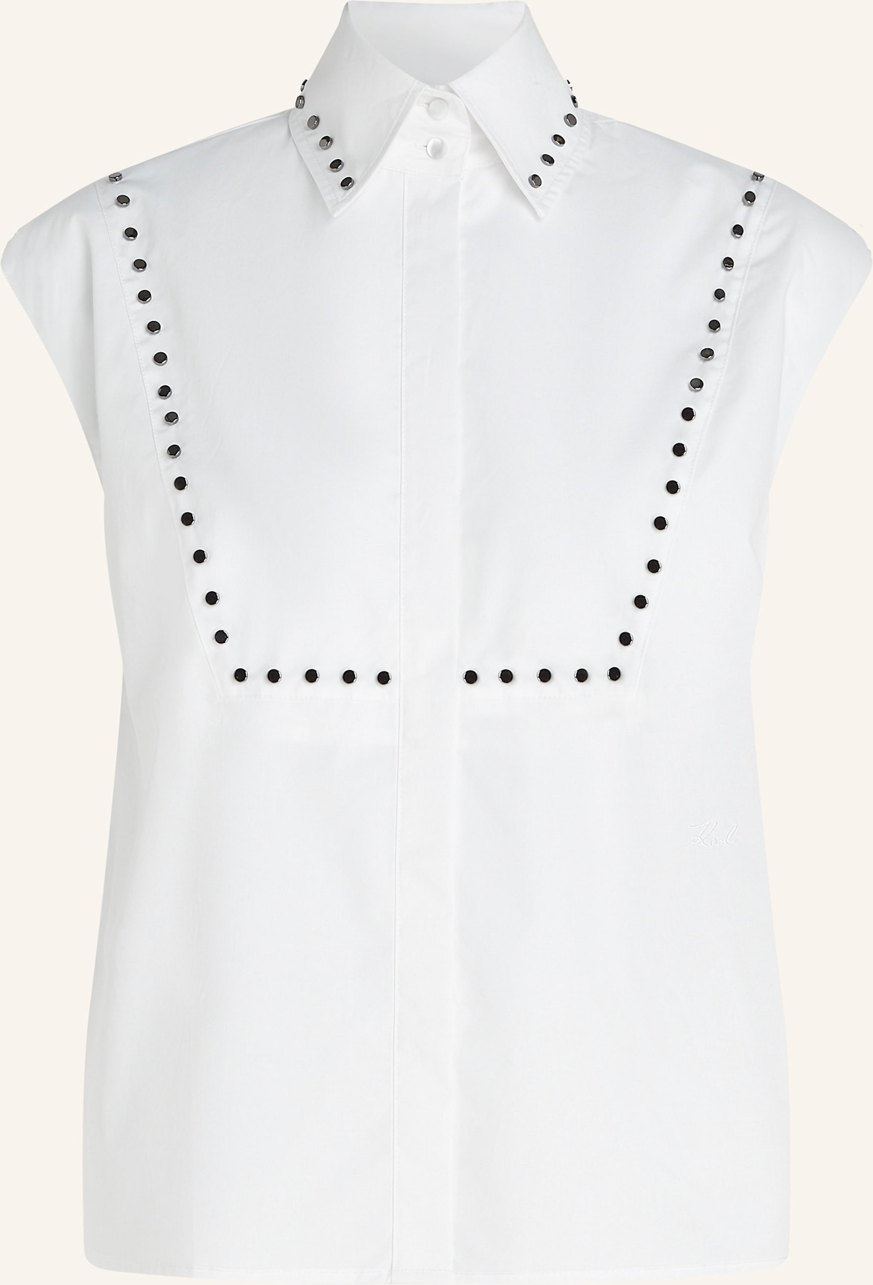 Karl Lagerfeld Bluse weiss