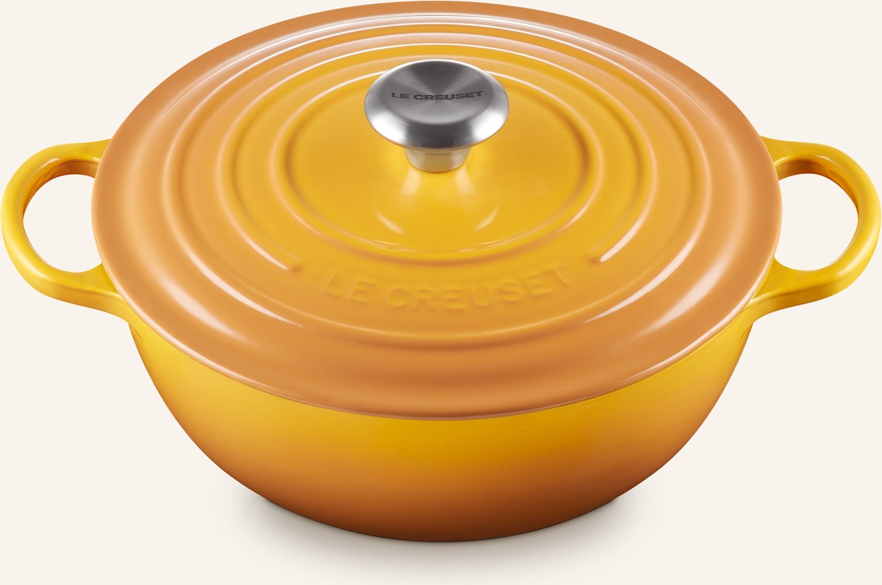 Le Creuset Bräter Signature gelb