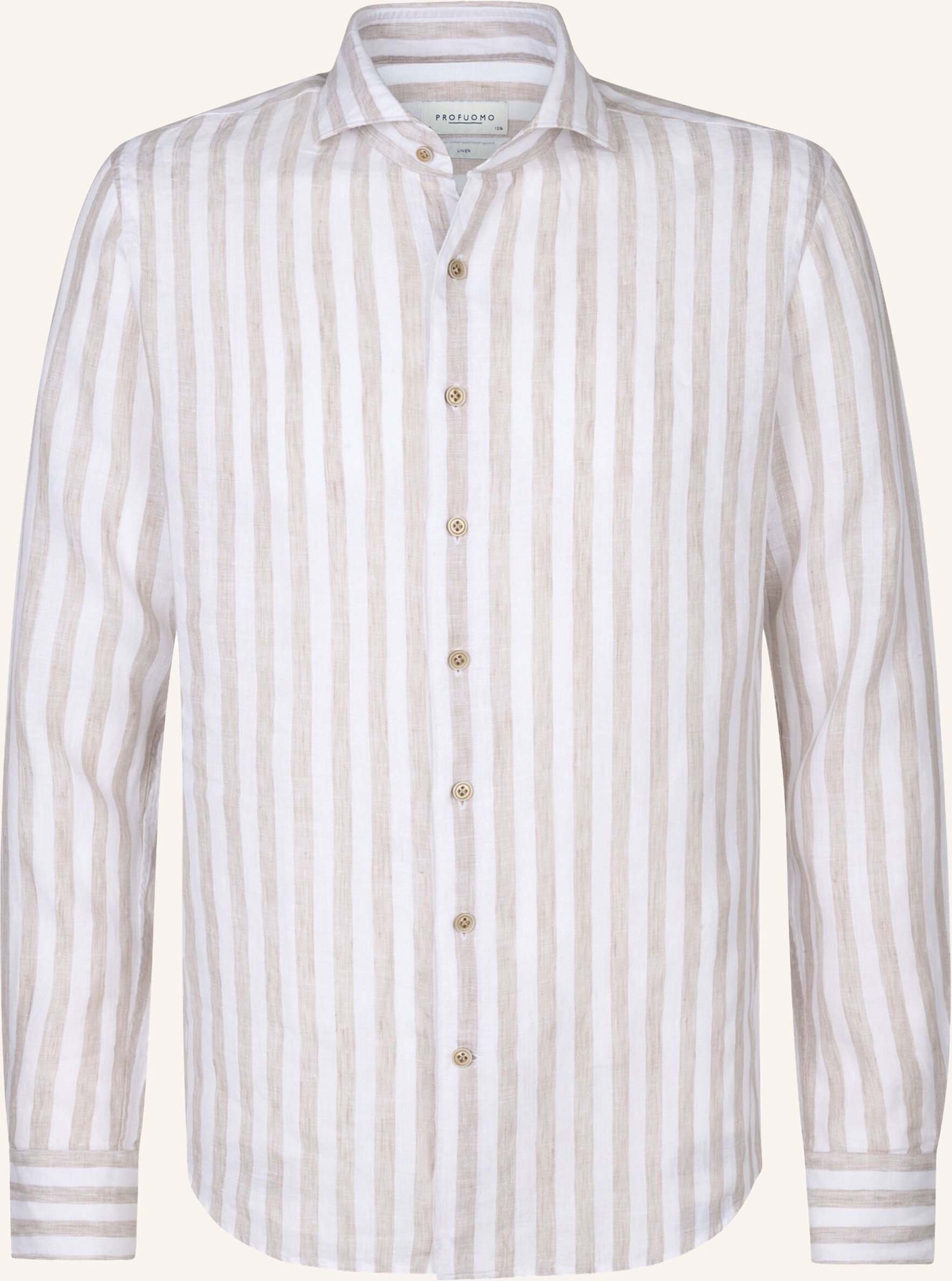 Profuomo Hemd beige