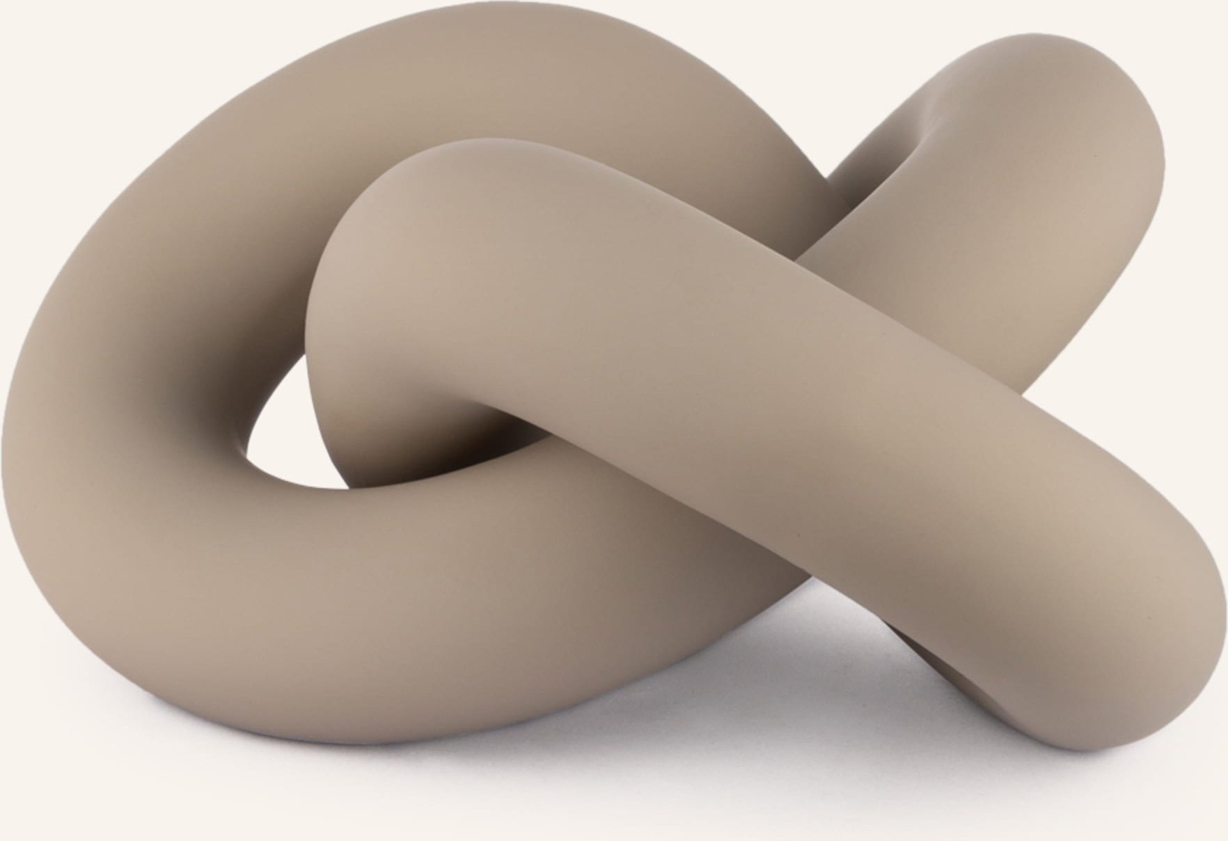 Cooee Design Dekofigur Knot Table Large beige