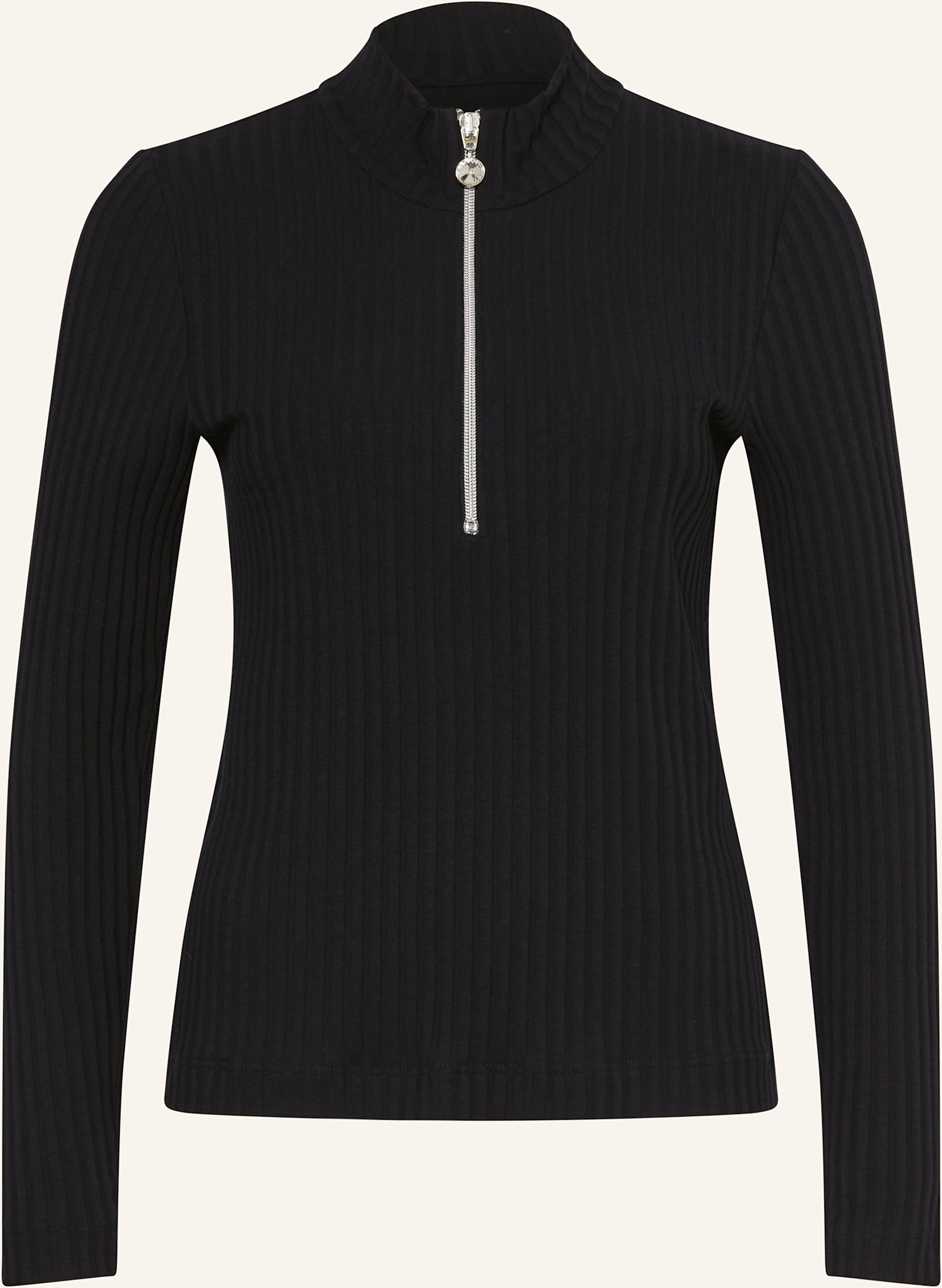 Zaída Longsleeve schwarz