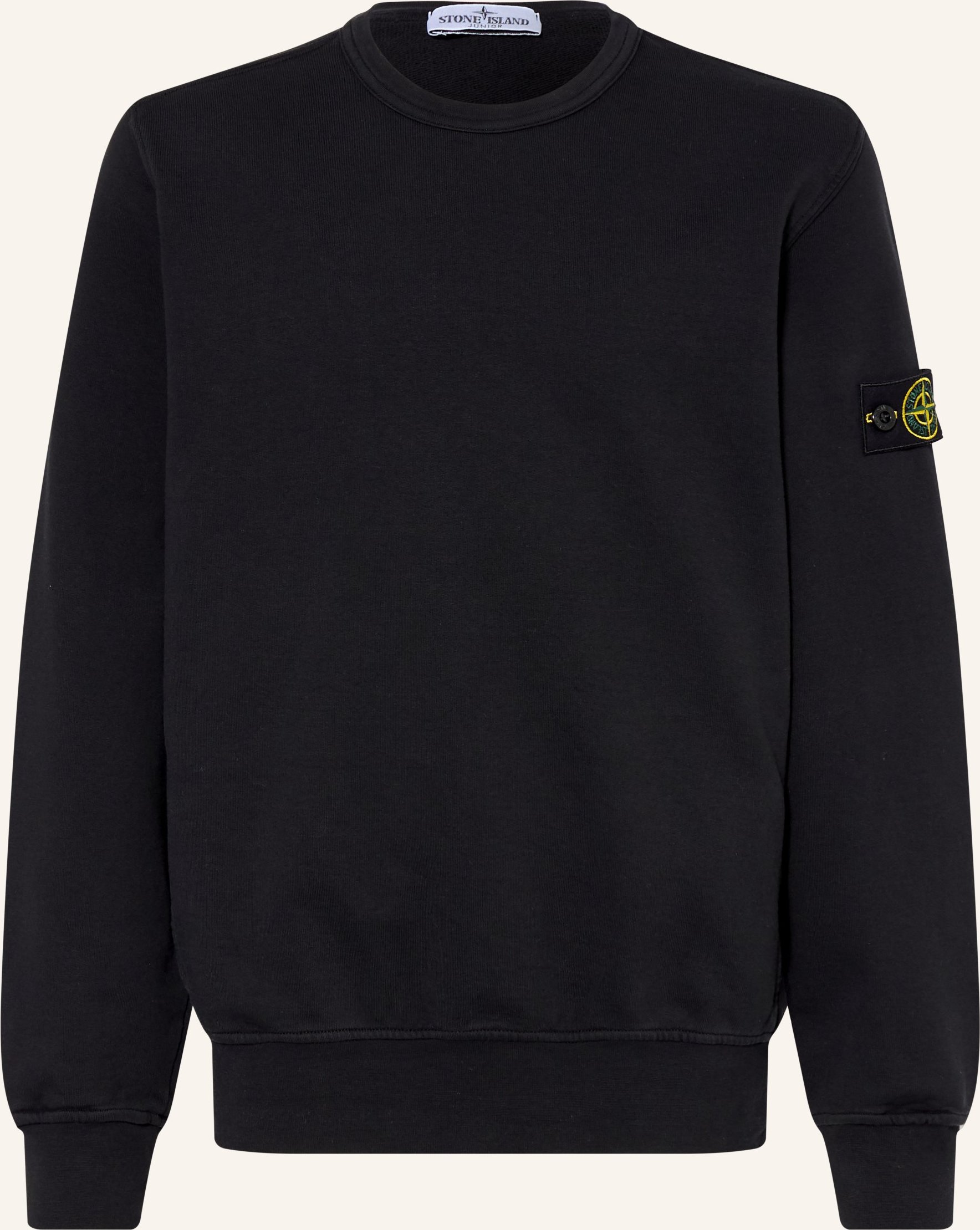 Stone Island Junior Sweatshirt schwarz