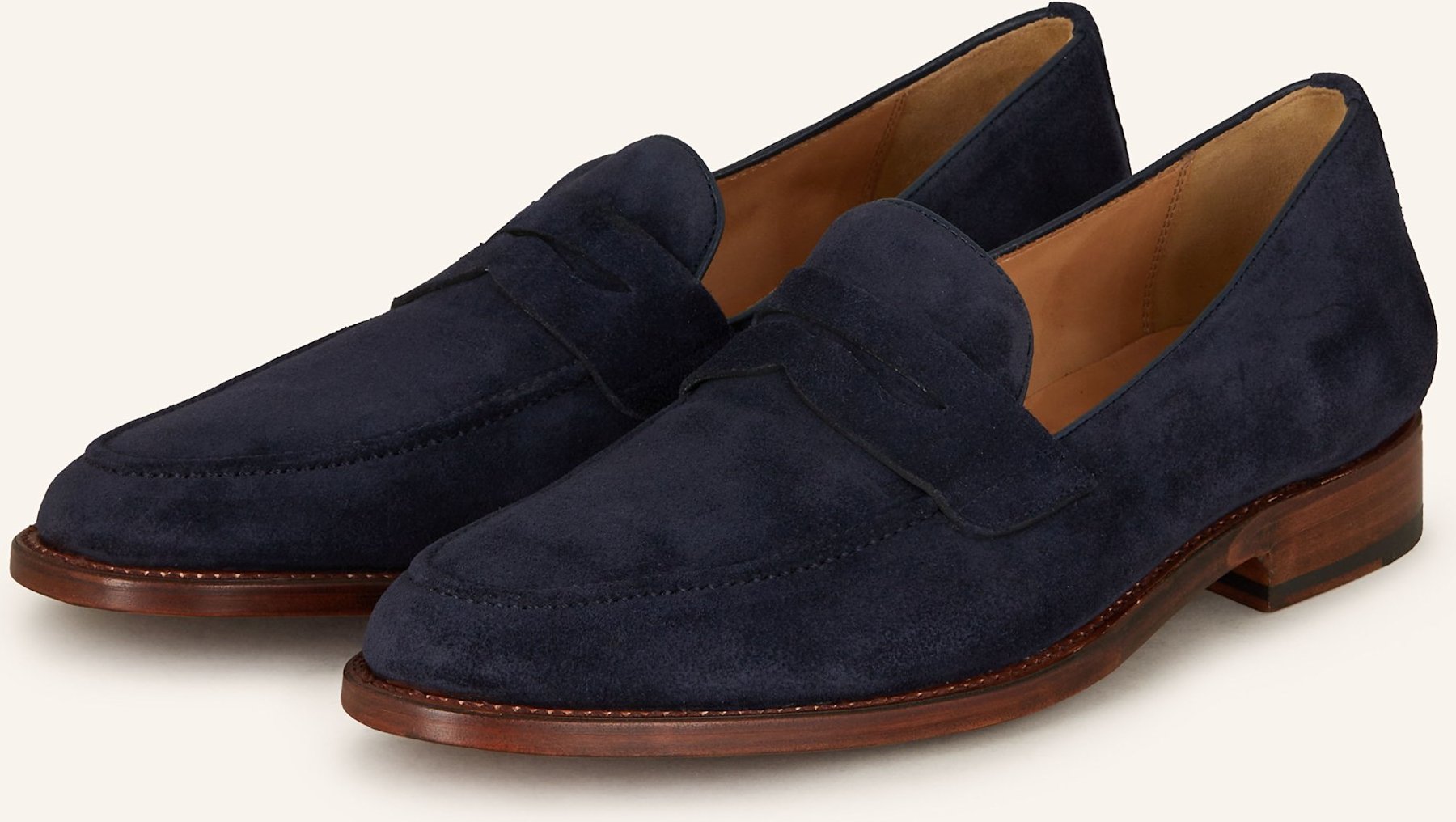 Cordwainer Penny-Loafer blau