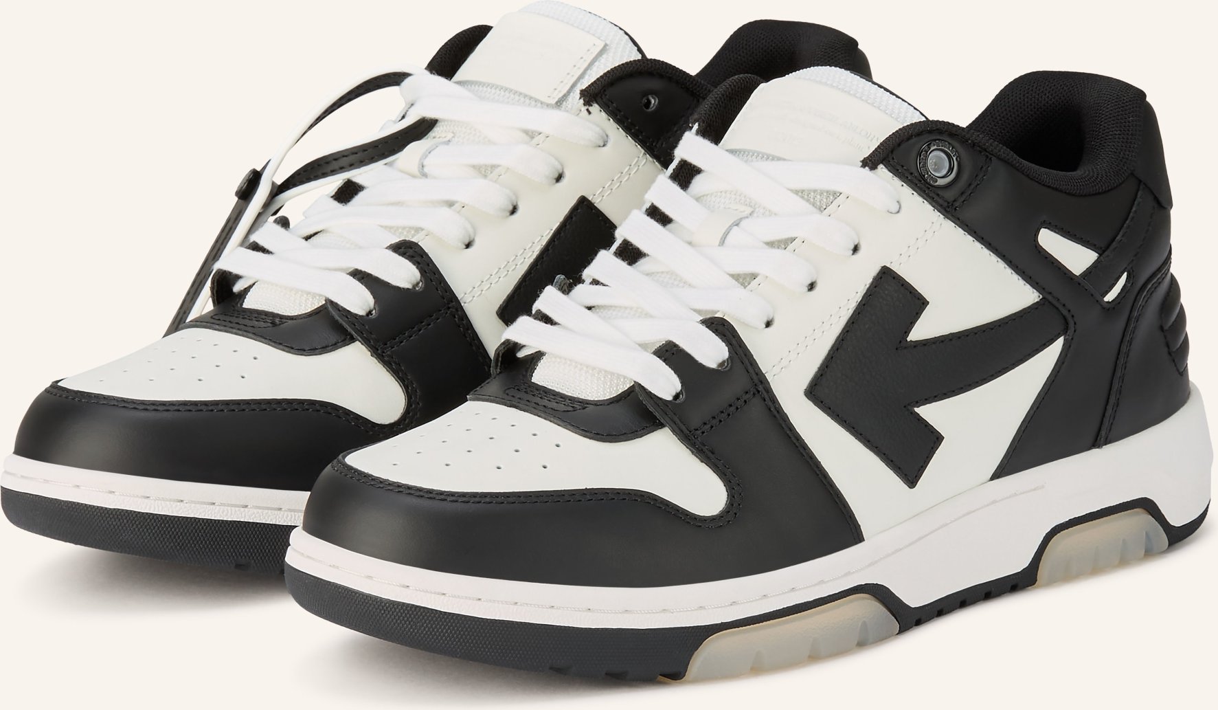 Off-White Sneaker Out Of Office schwarz