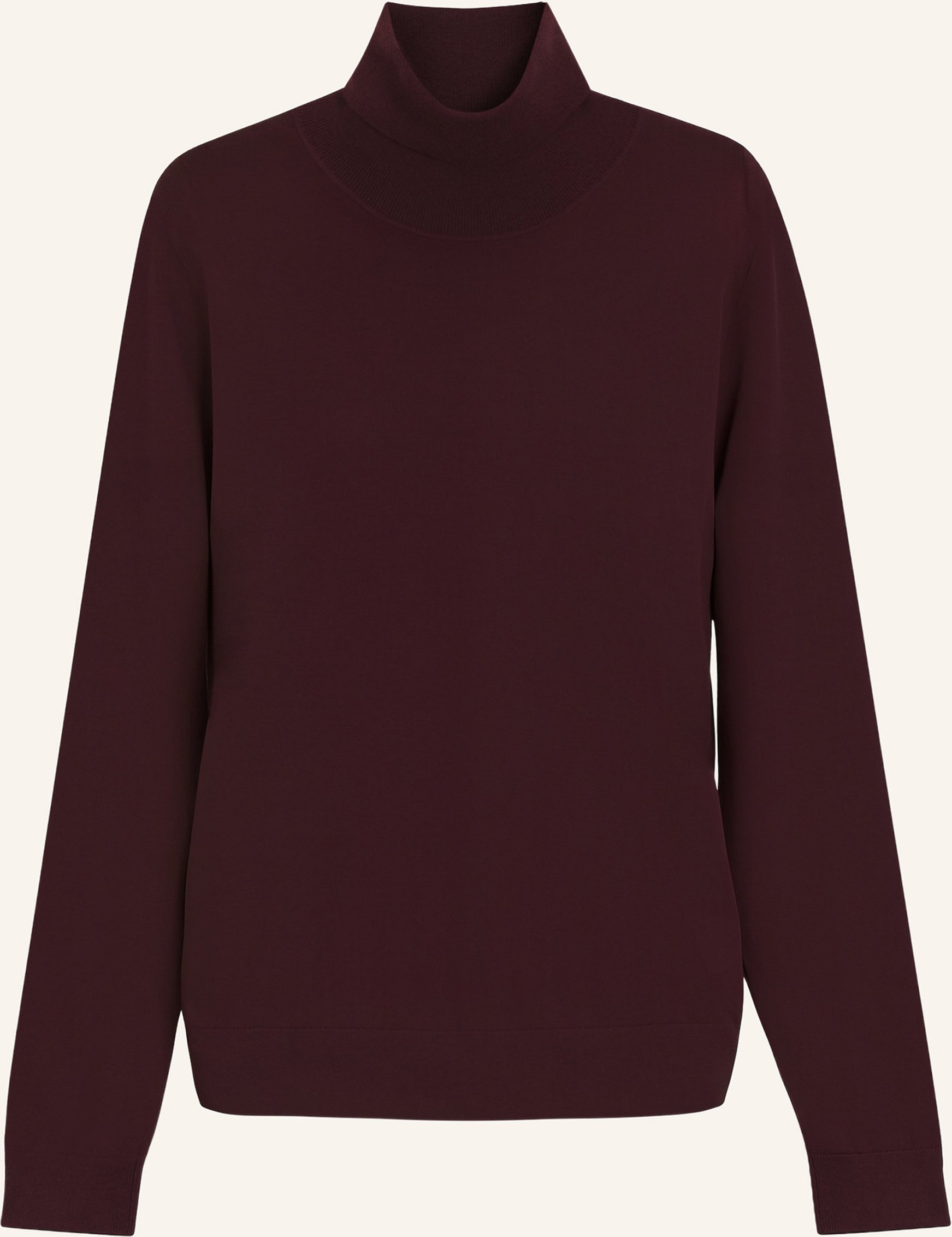 Boss Rollkragenpullover Hernando Aus Cashmere rot