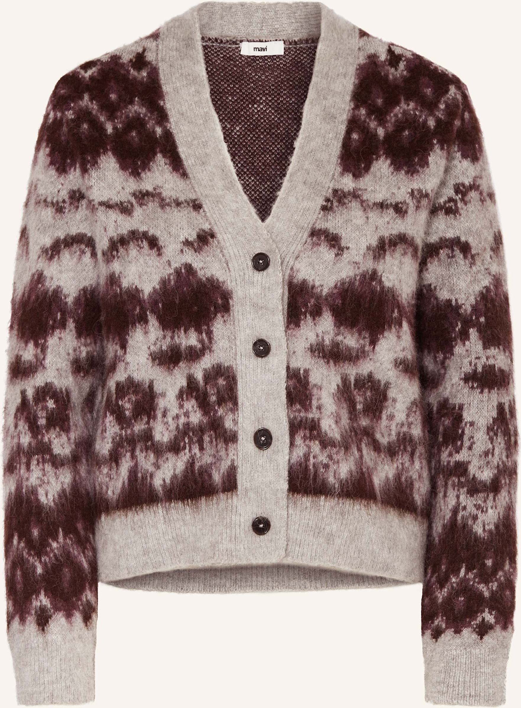 Mavi Strickjacke grau