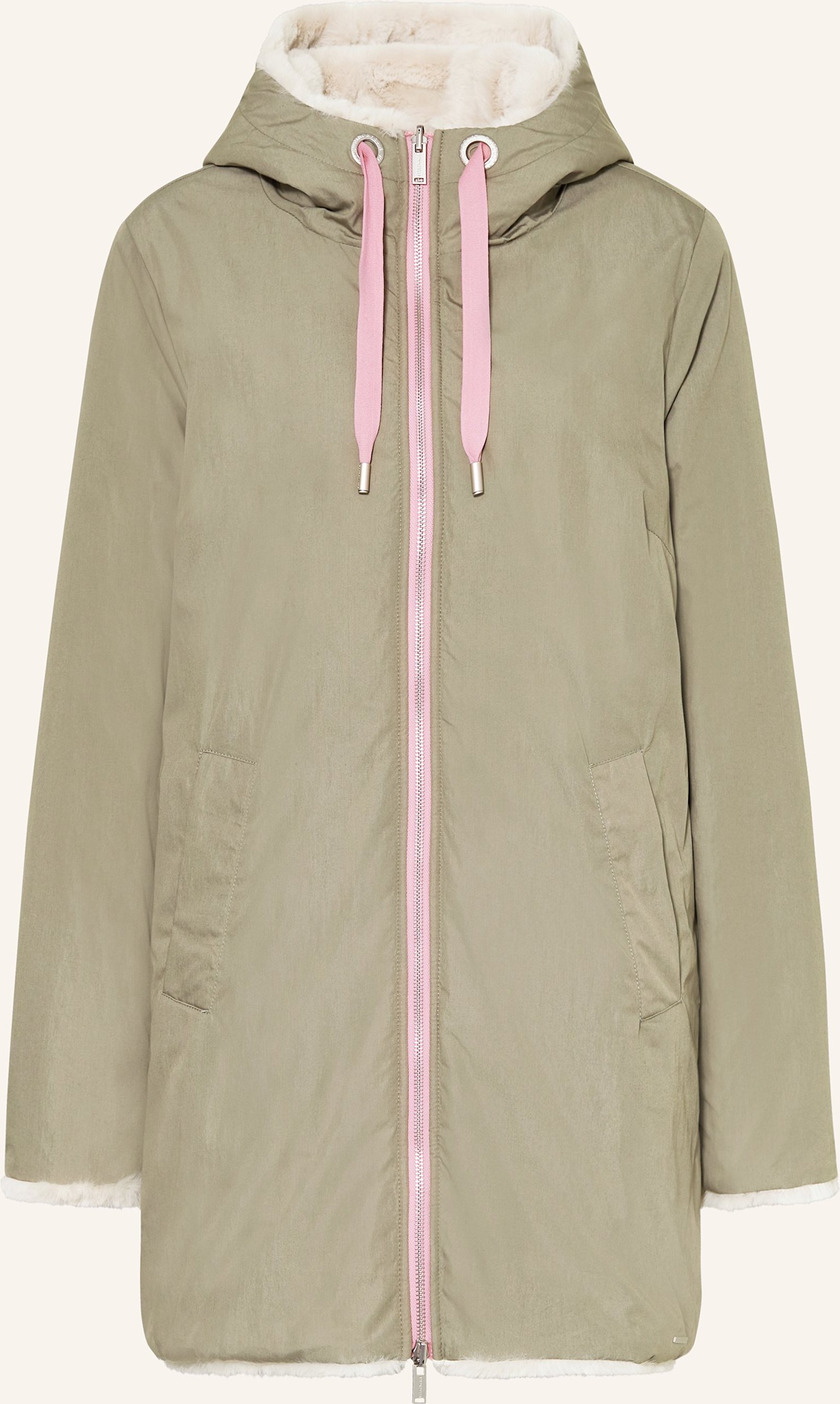 Rino & Pelle Parka Javin Zum Wenden gruen