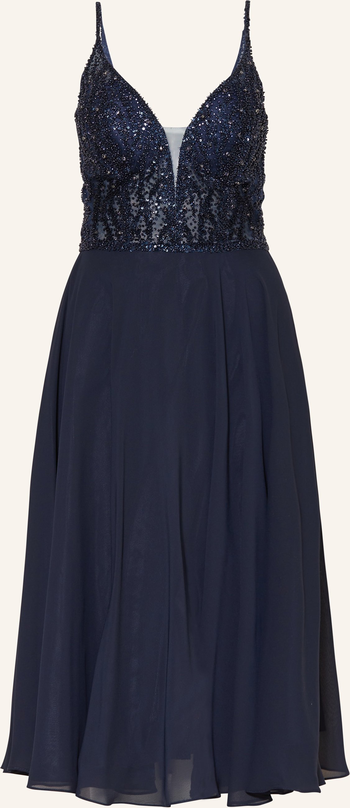 Hey Kyla Cocktailkleid Mit Pailetten Und Schmucksteinen blau