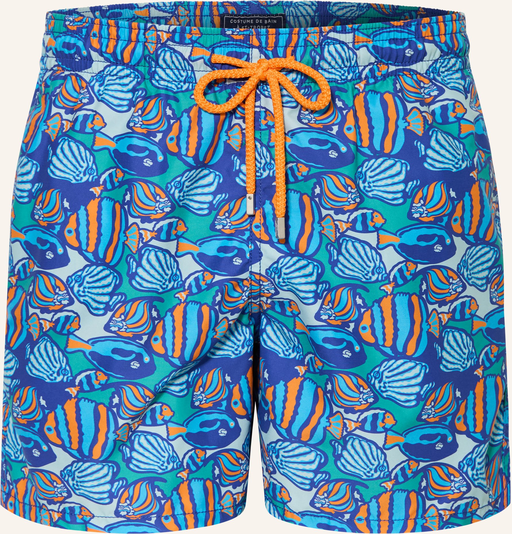Vilebrequin Badeshorts Moorea Vishy Vibes blau