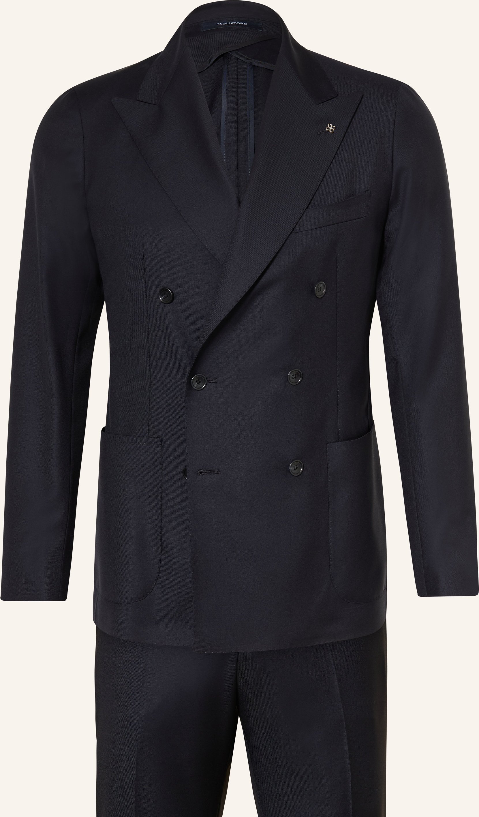 Tagliatore Anzug Slim Fit blau