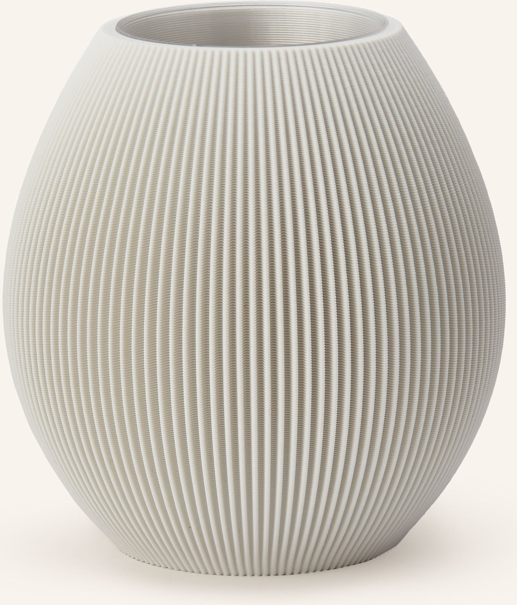 Dennismaass Vase Rund Small weiss