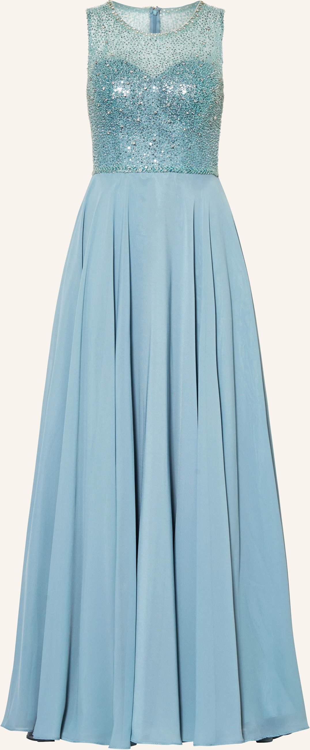 Hey Kyla Abendkleid Mit Pailetten Und Schmucksteinen blau