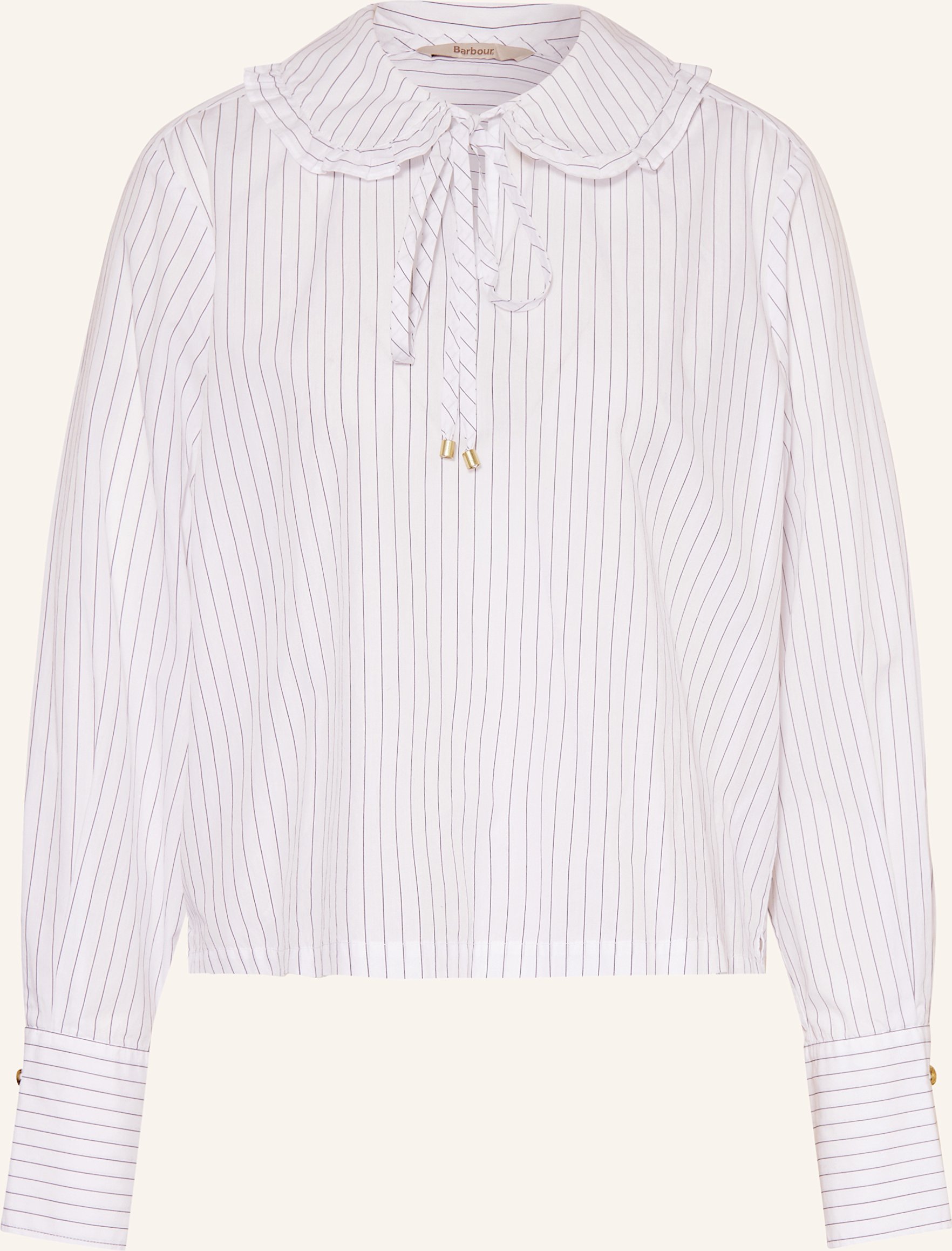 Barbour Blusenshirt Avery weiss