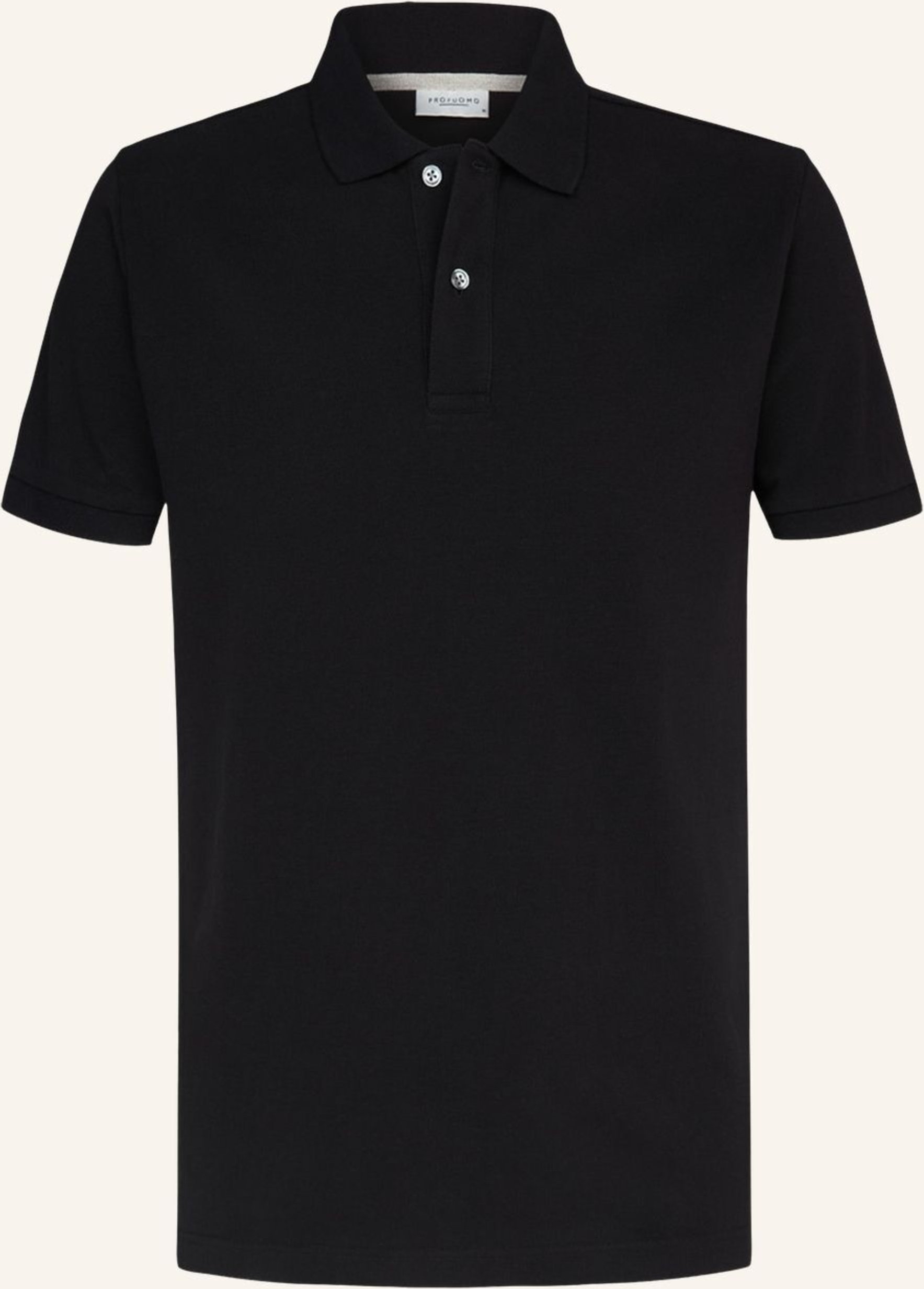 Profuomo Polo Kurzarm schwarz