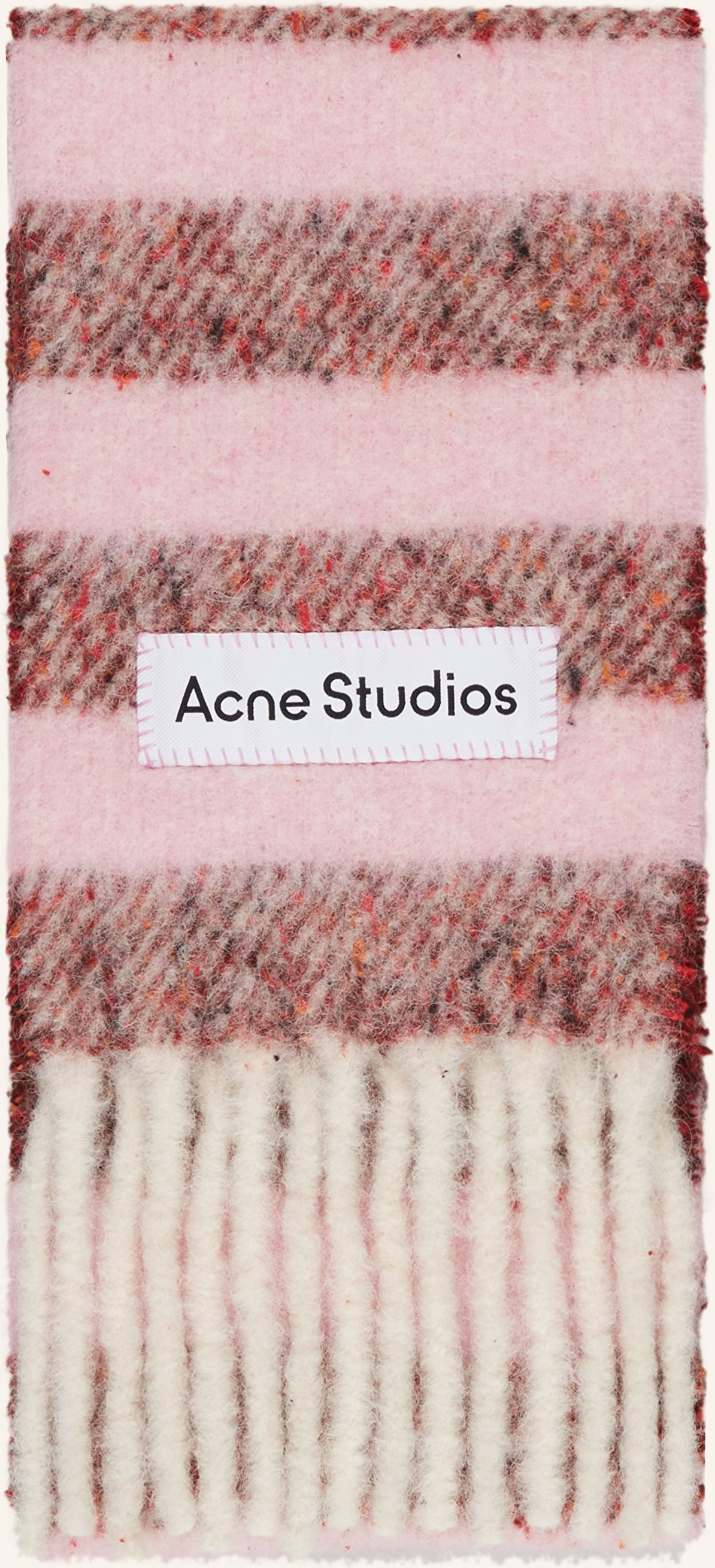 Acne Studios Schal Mit Alpaka rosa