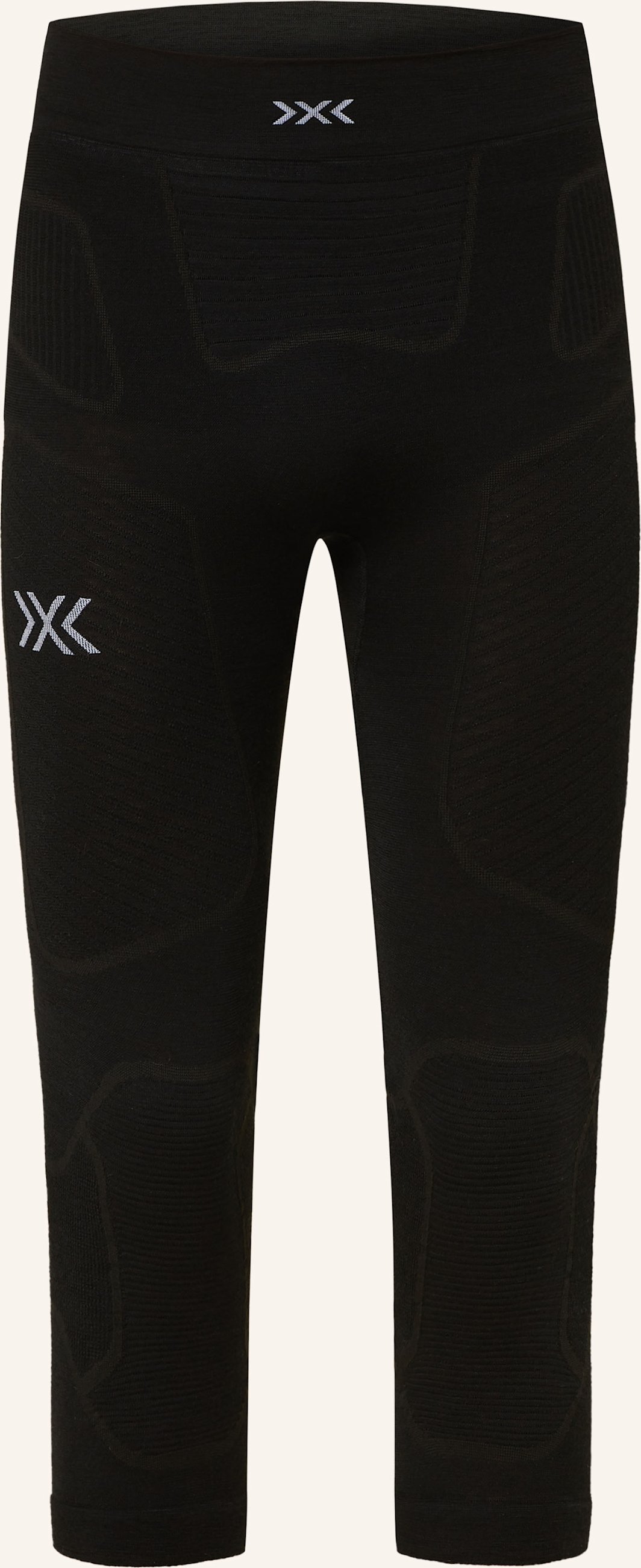 Thumbnail - X-Bionic Funktionswäsche-Hose Symbio Merino Mit Verkürzter Beinlänge schwarz