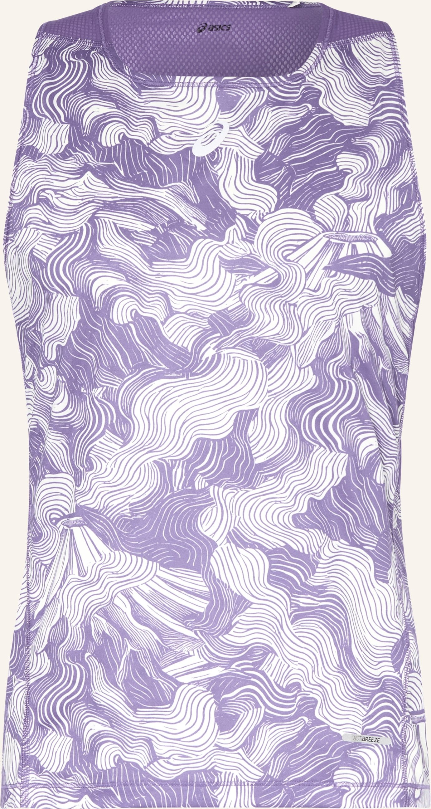 Thumbnail - Asics Lauftop Fujitrail blau