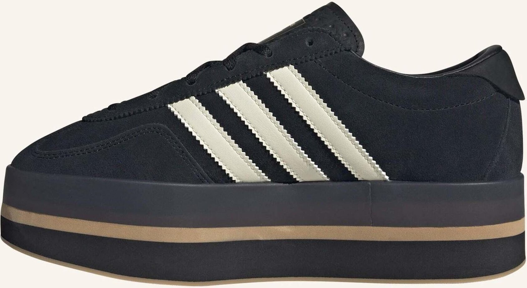 Adidas Originals Sneaker Gazelle Stack schwarz