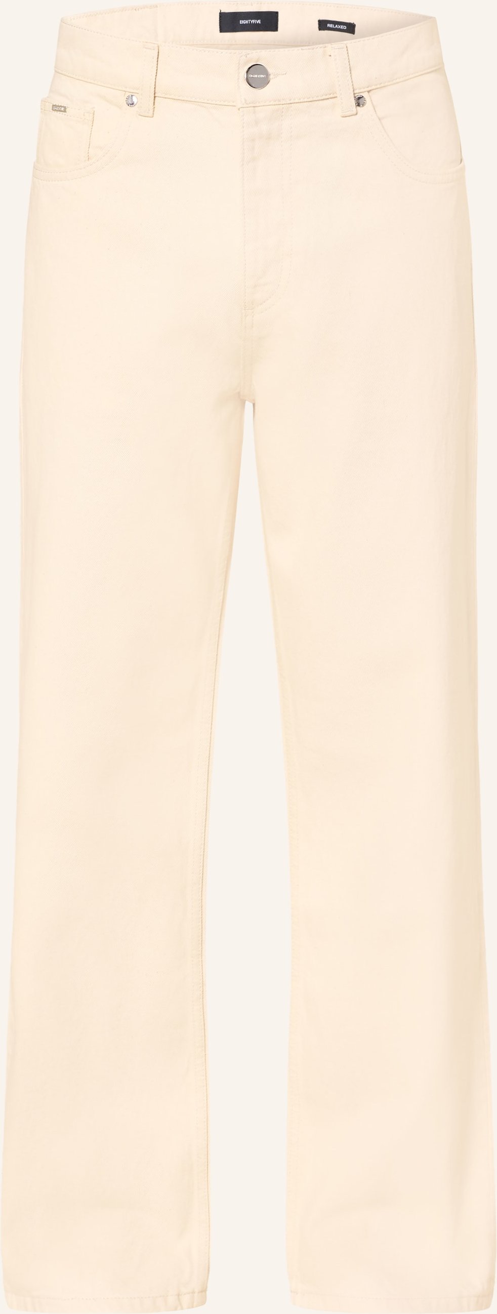 Eightyfive Jeans Relaxed Fit weiss