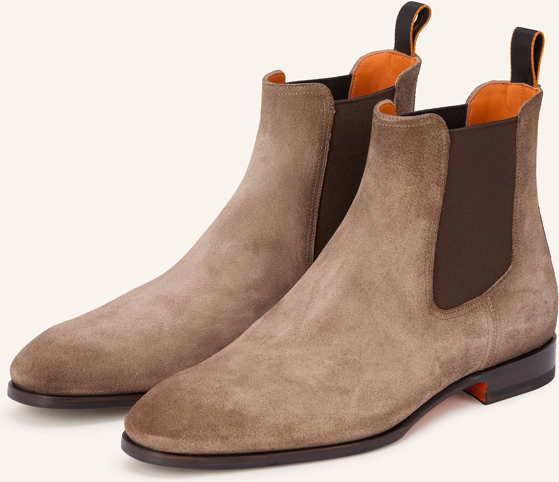 Santoni Chelsea-Boots Archerboot braun