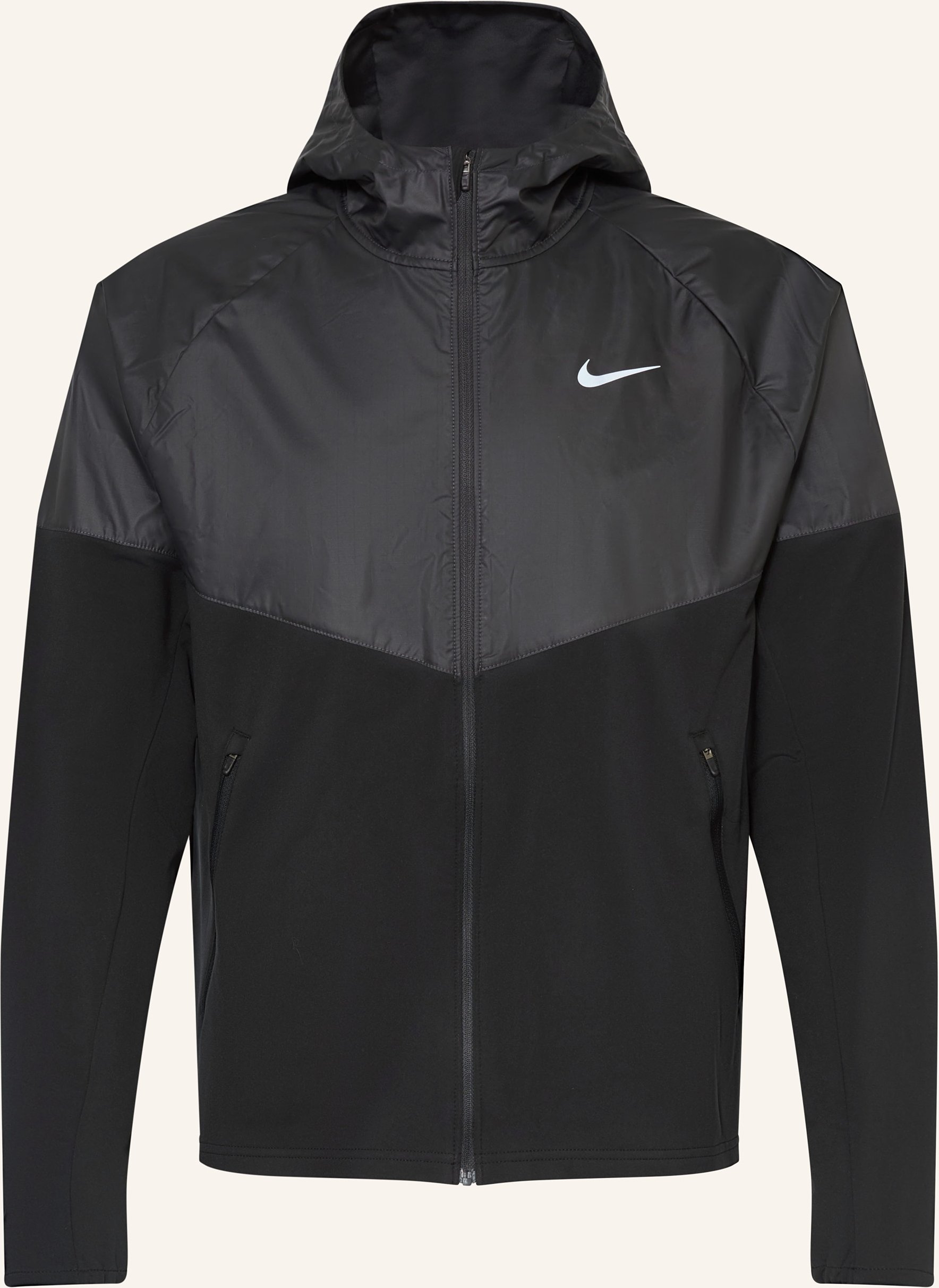 Nike Hybrid-Laufjacke Miler schwarz