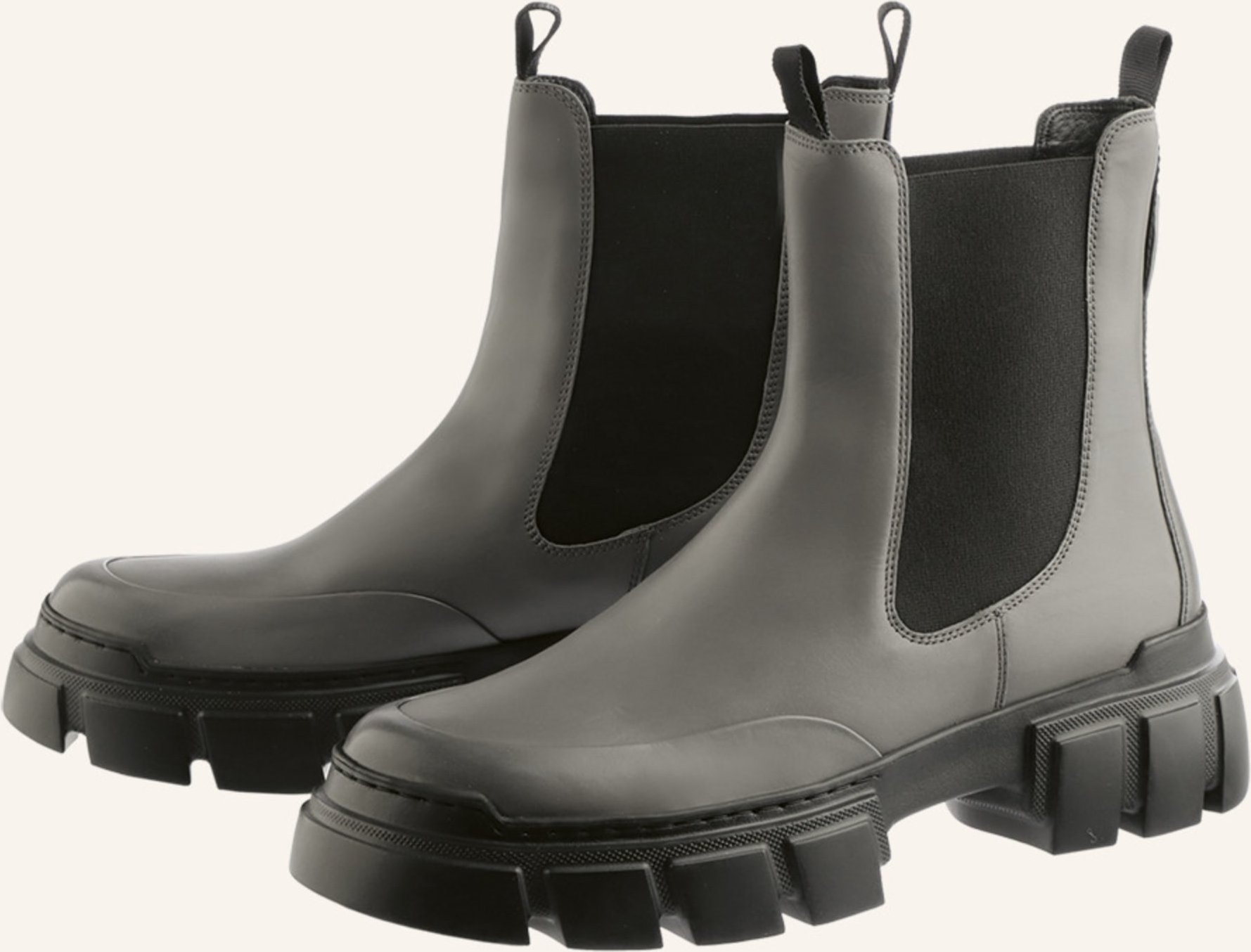 Högl Chelsea-Boots silber