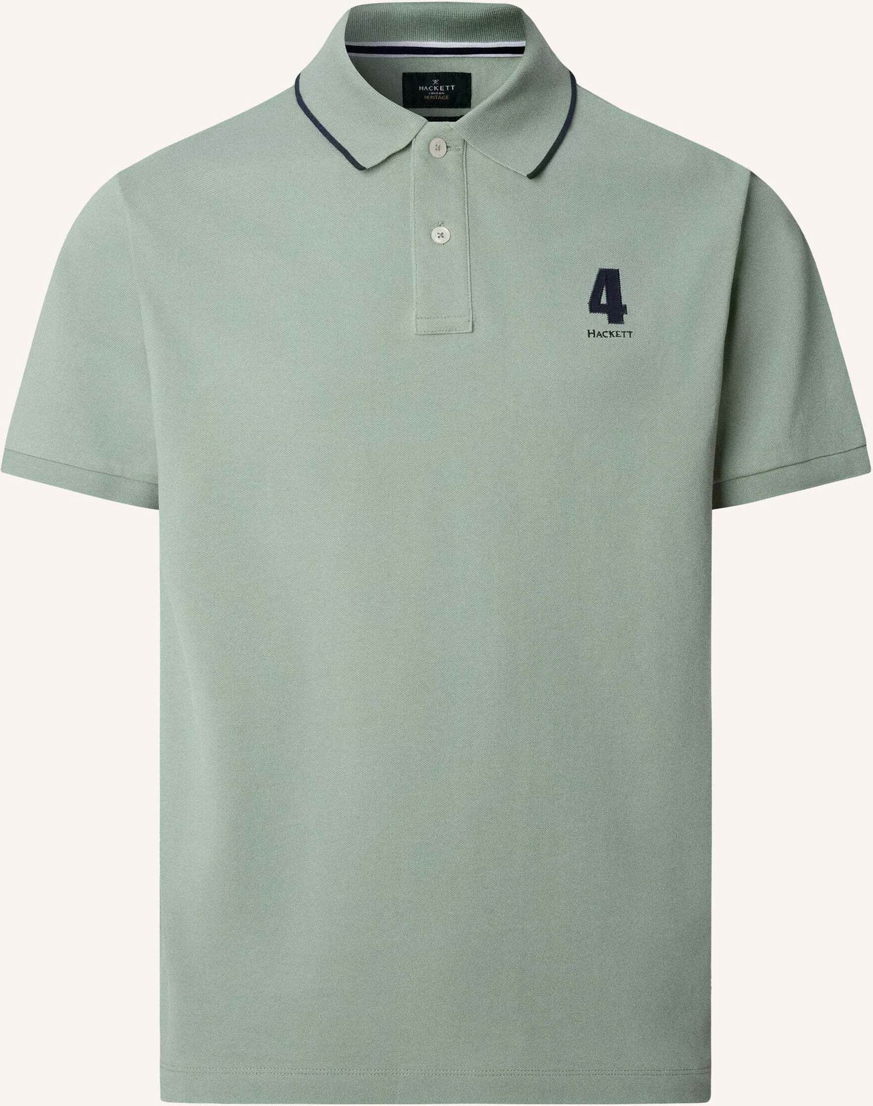 Hackett London Poloshirt Heritage Nbr Polo gruen