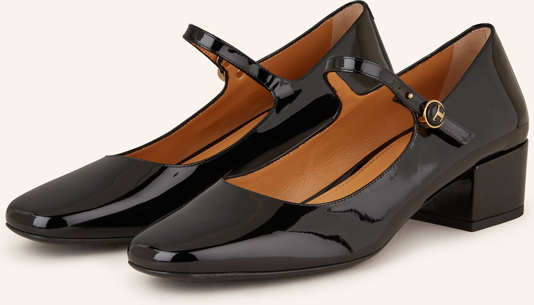 Tod's Mary-Jane-Pumps schwarz