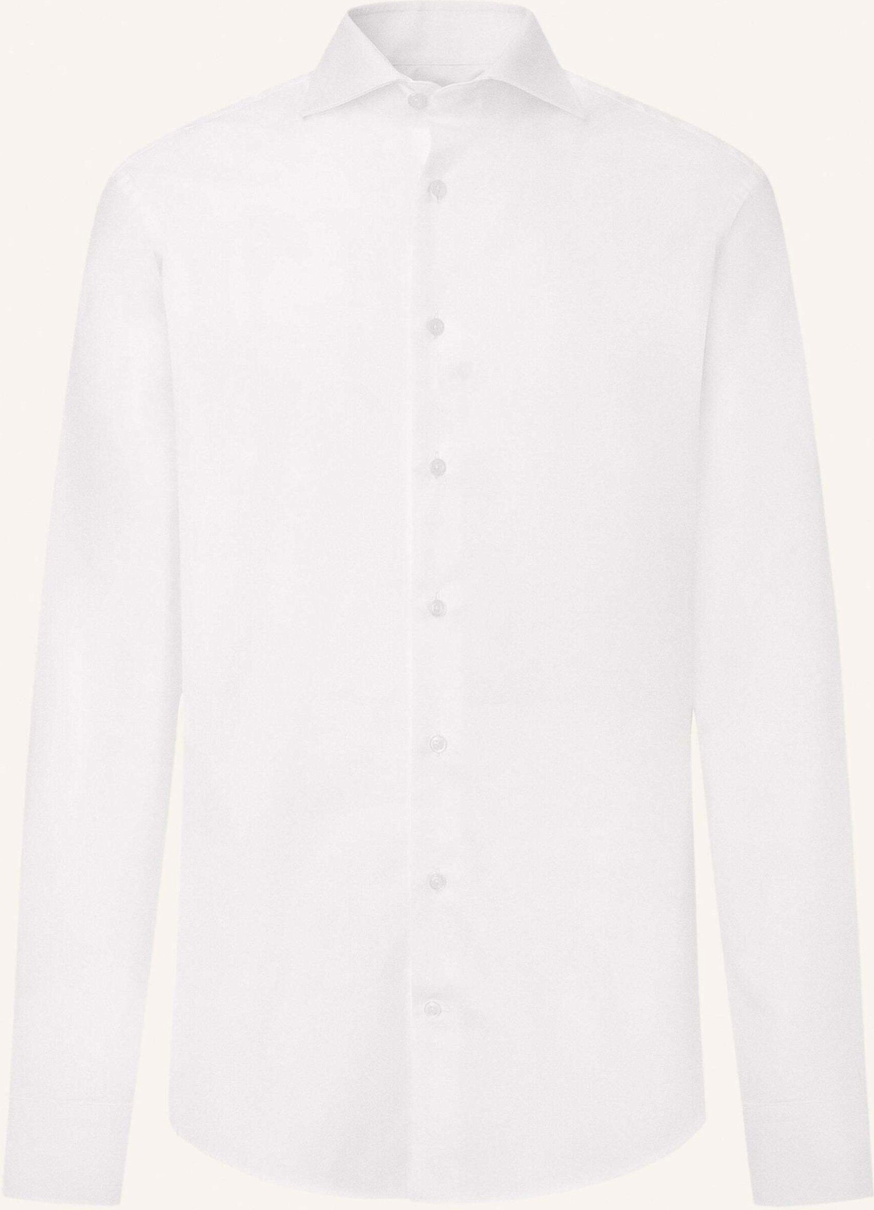Hackett London Freizeithemd Poplin Slim Bc weiss