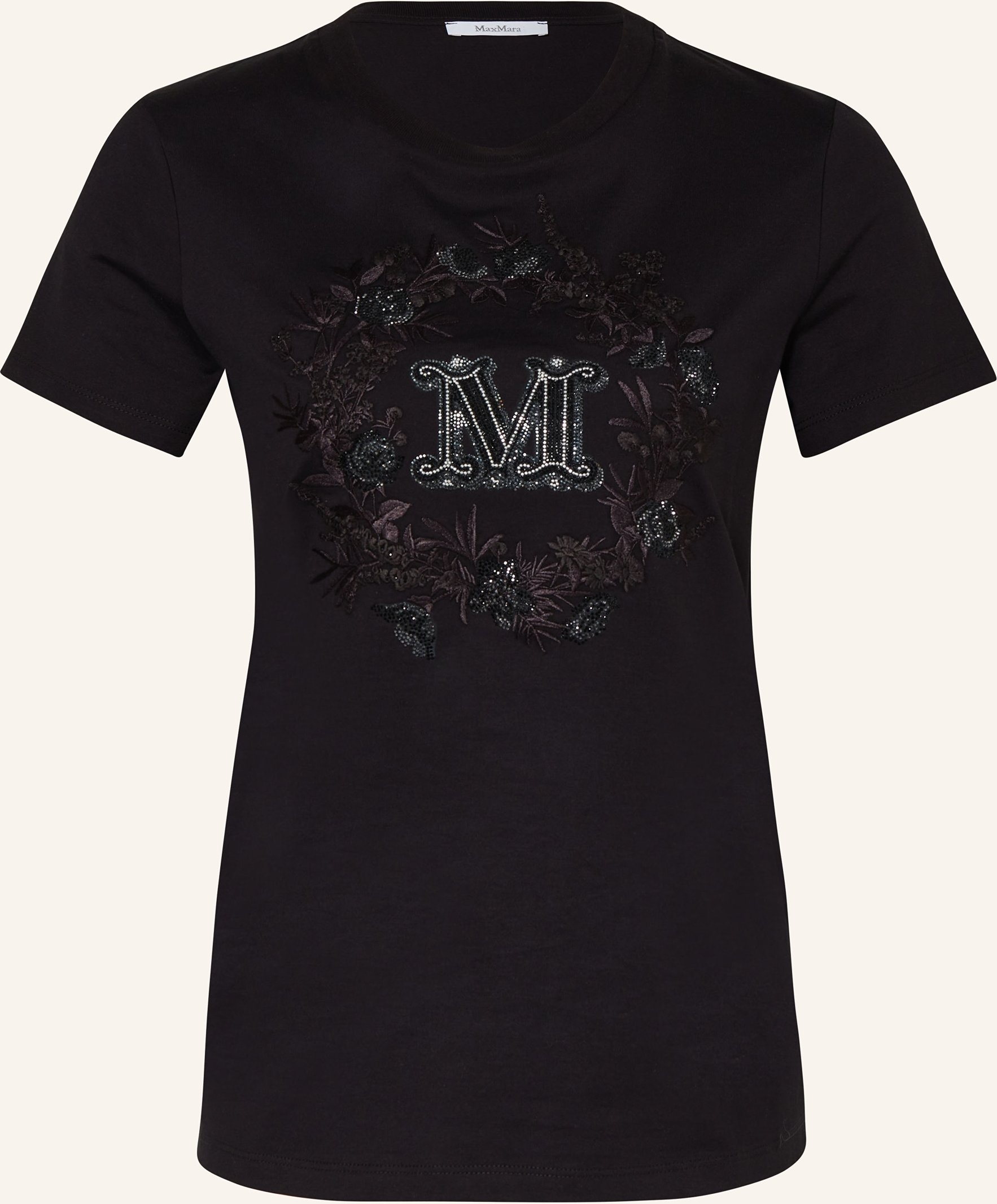 Max Mara Strickshirt Elmo schwarz