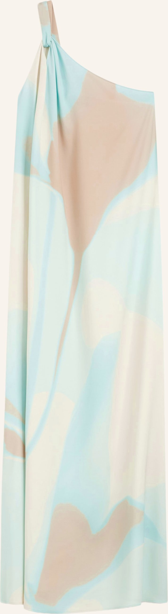 Boss One-Shoulder-Kleid Dantea beige