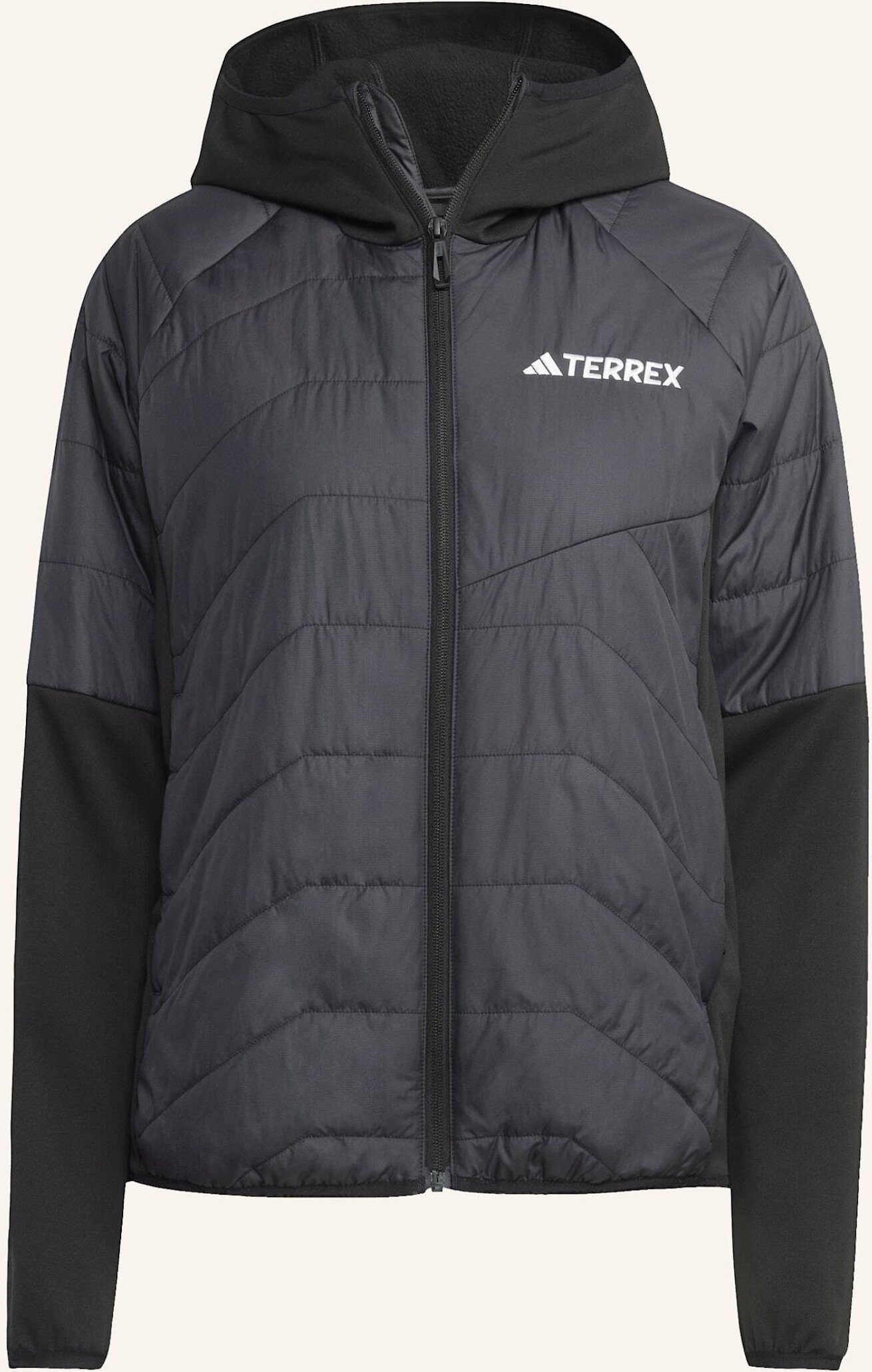 Thumbnail - Adidas Terrex Terrex Multi Climawarm Isolierende Hybrid-Kapuzenjacke schwarz