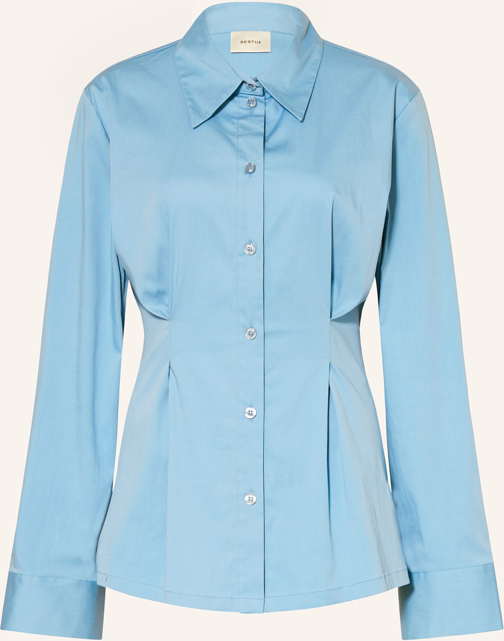 Gestuz Hemdbluse Gzopy blau