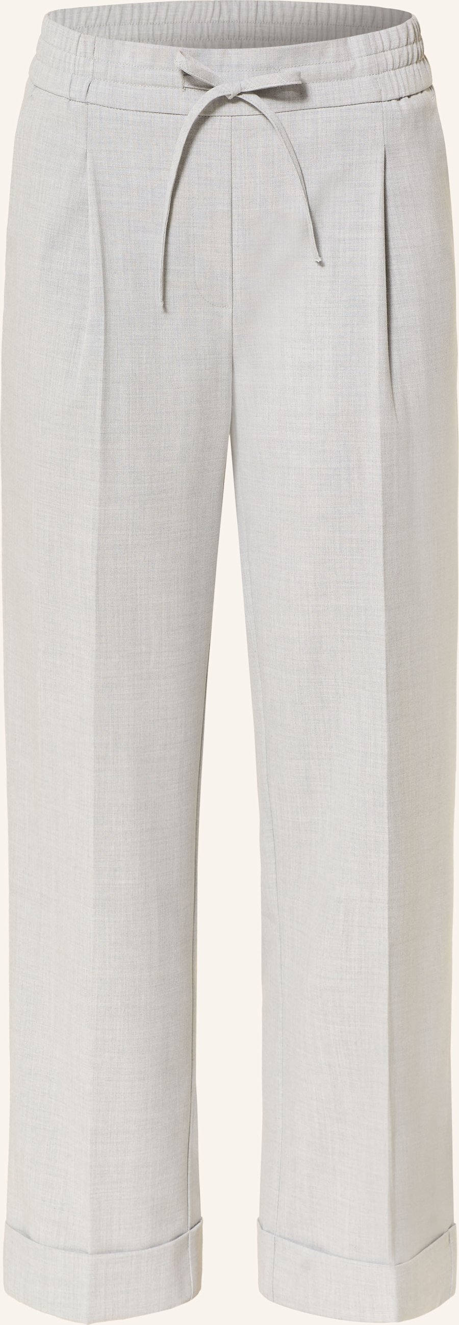 Opus Hose Melosa City Im Joggingstil grau