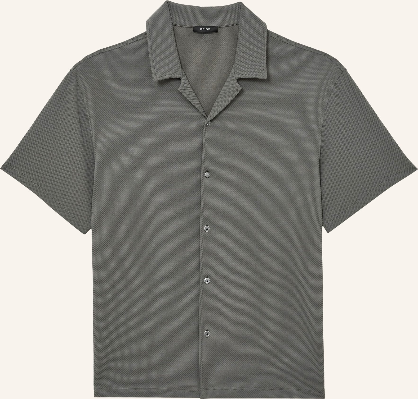 Reiss Resorthemd Cedric Comfort Fit gruen
