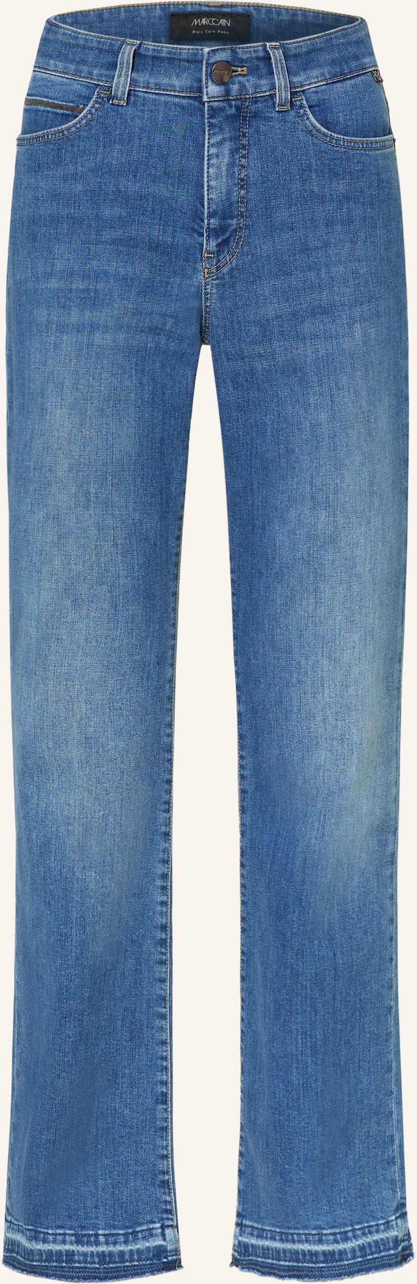 Thumbnail - Marc Cain Flared Jeans Faro blau