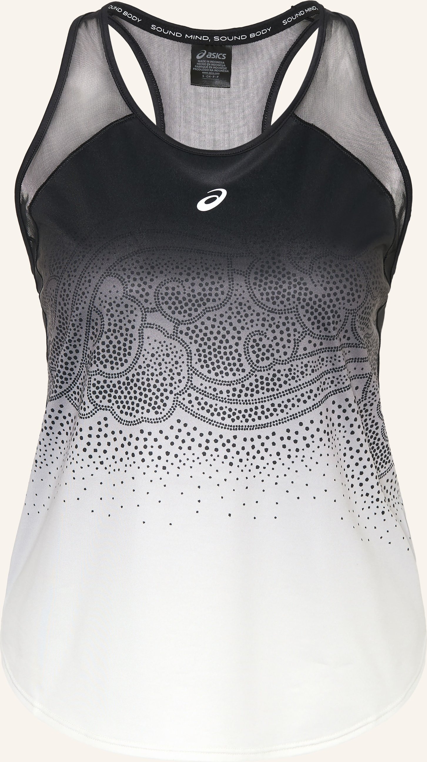 Asics Lauftop Road Fade schwarz