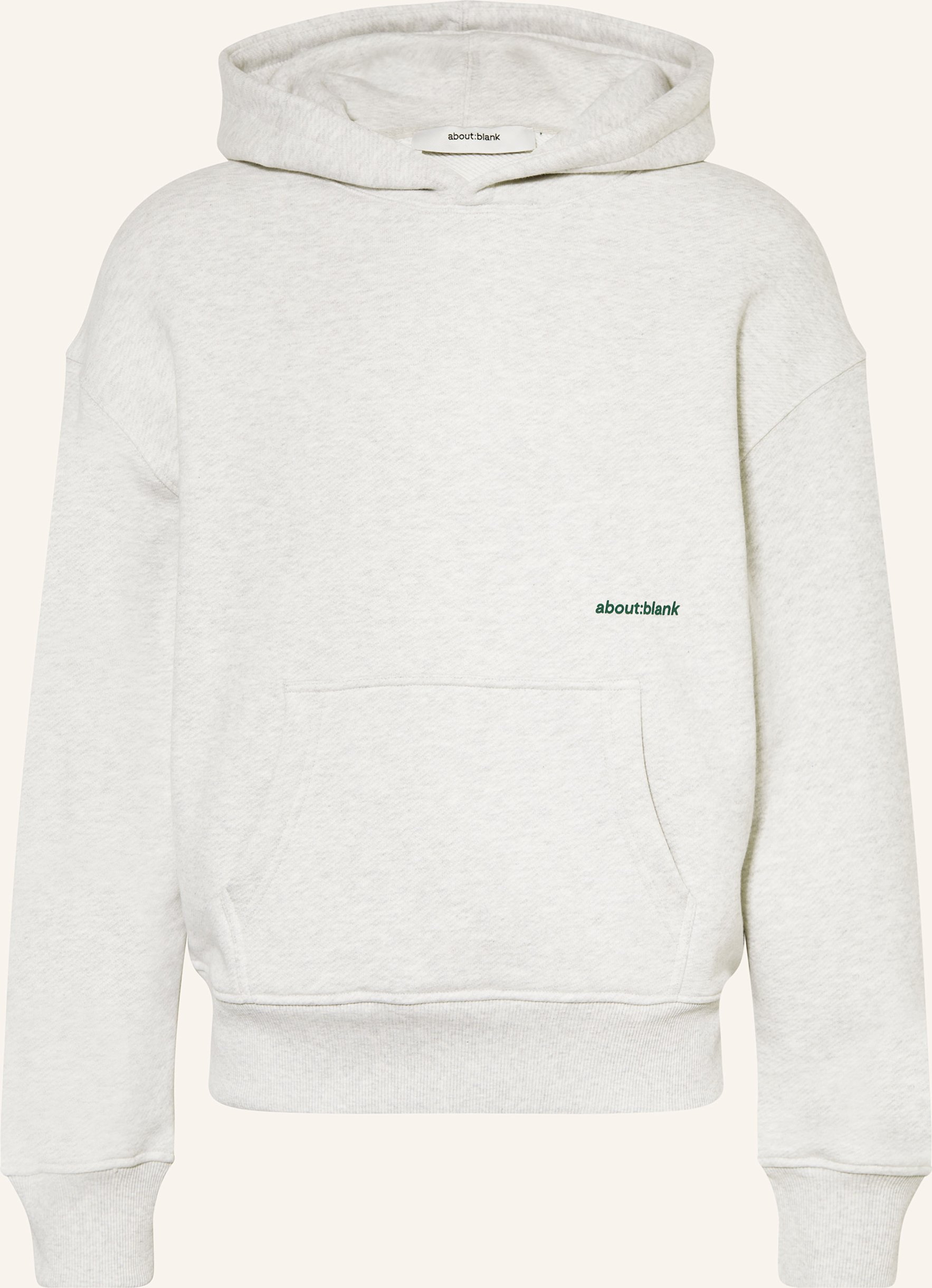 About:Blank Hoodie grau